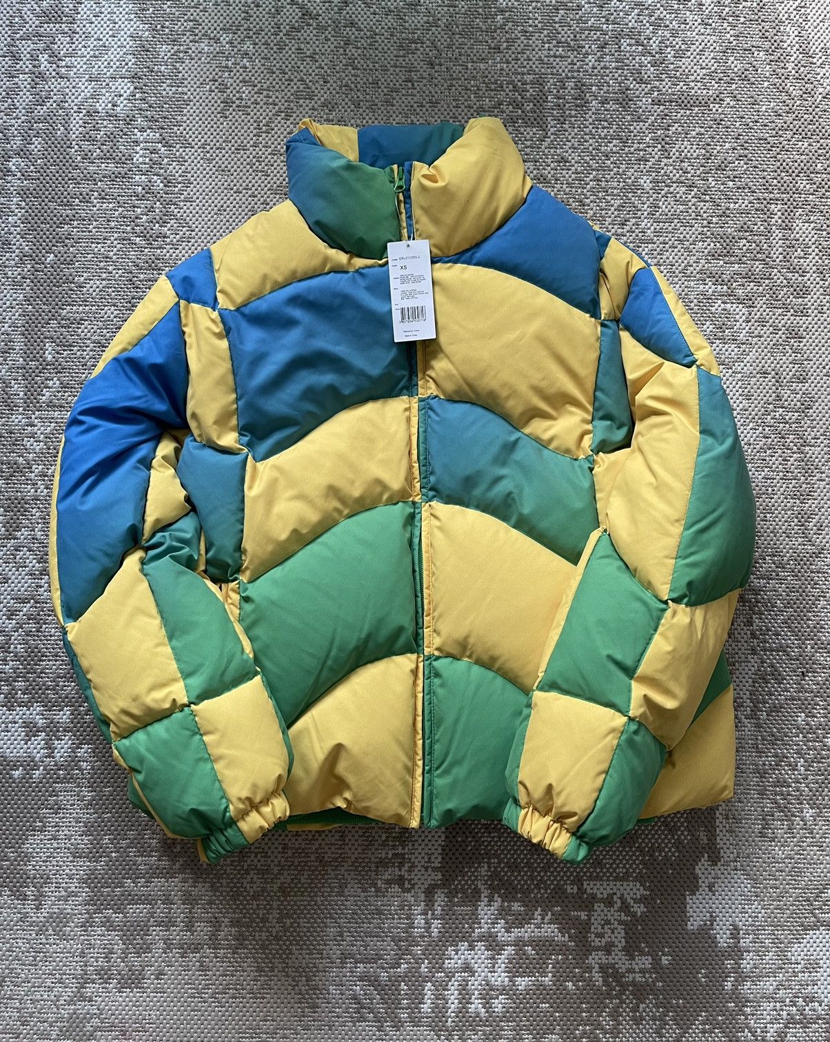 ERL ERL Gradient Checkered Ski Puffer Jacket Size US XS / EU 42 / 0 - 7 Thumbnail