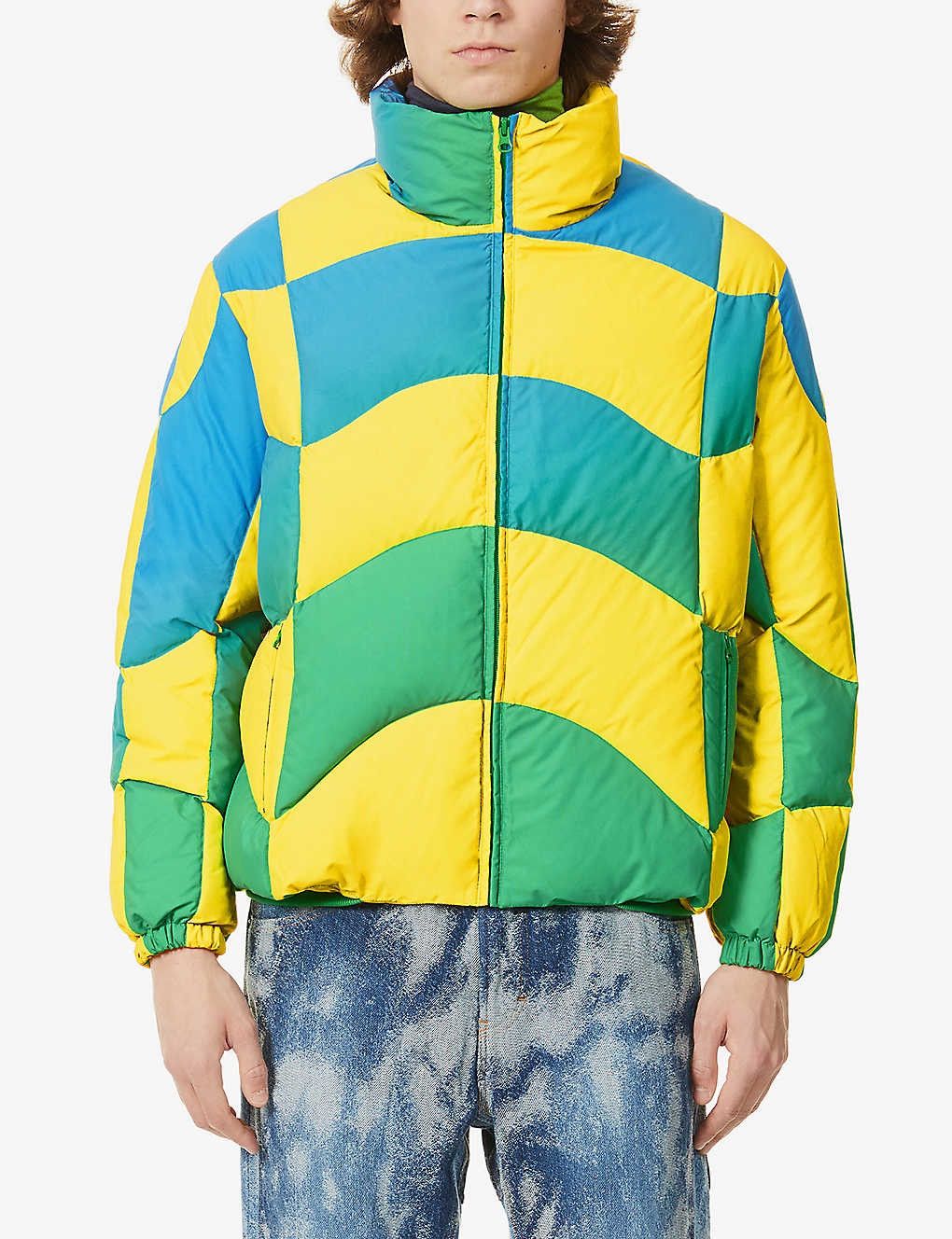 ERL ERL Gradient Checkered Ski Puffer Jacket Size US XS / EU 42 / 0 - 3 Thumbnail