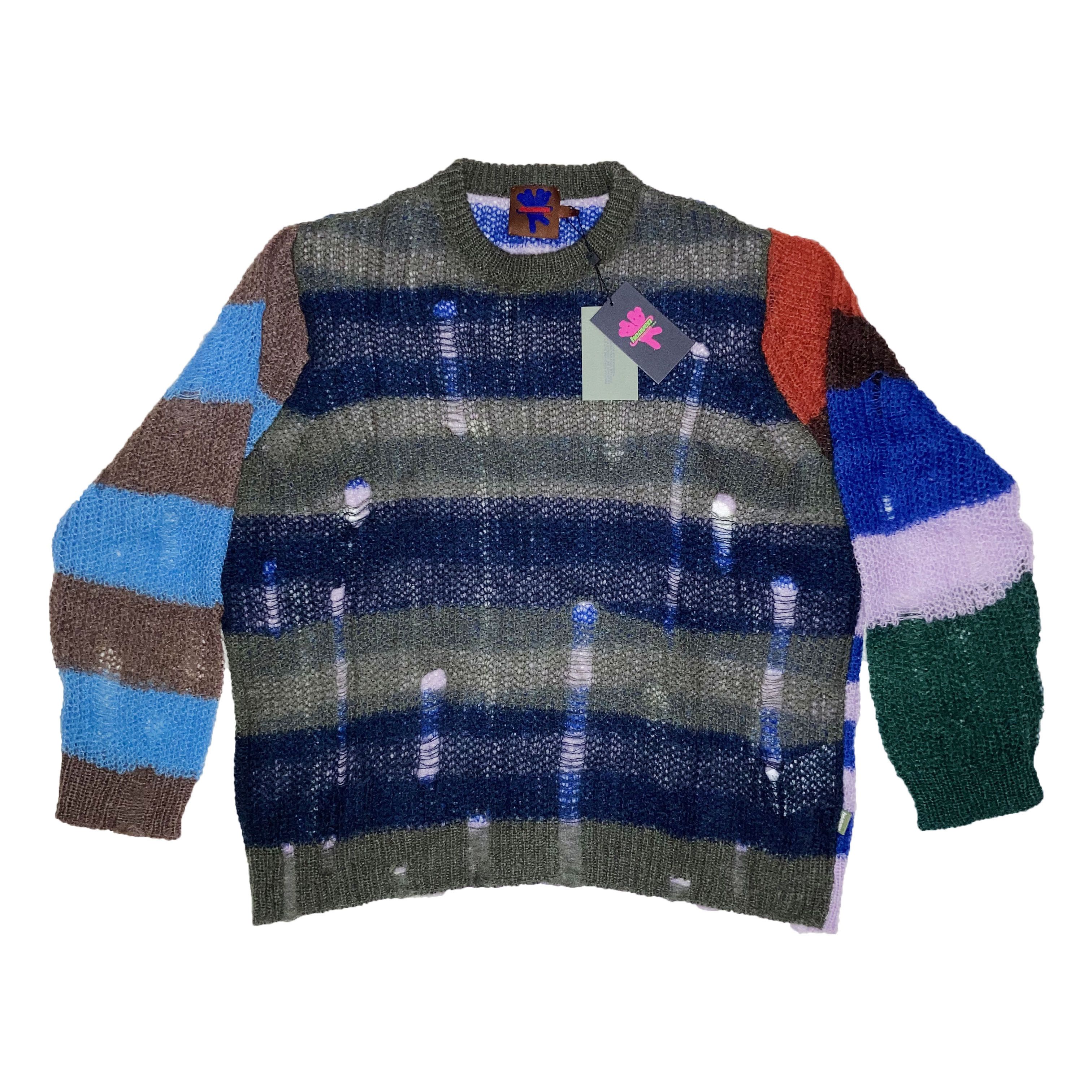 Marc Jacobs Heaven By Marc Jacobs Mohair Stripey Sweater Grailed