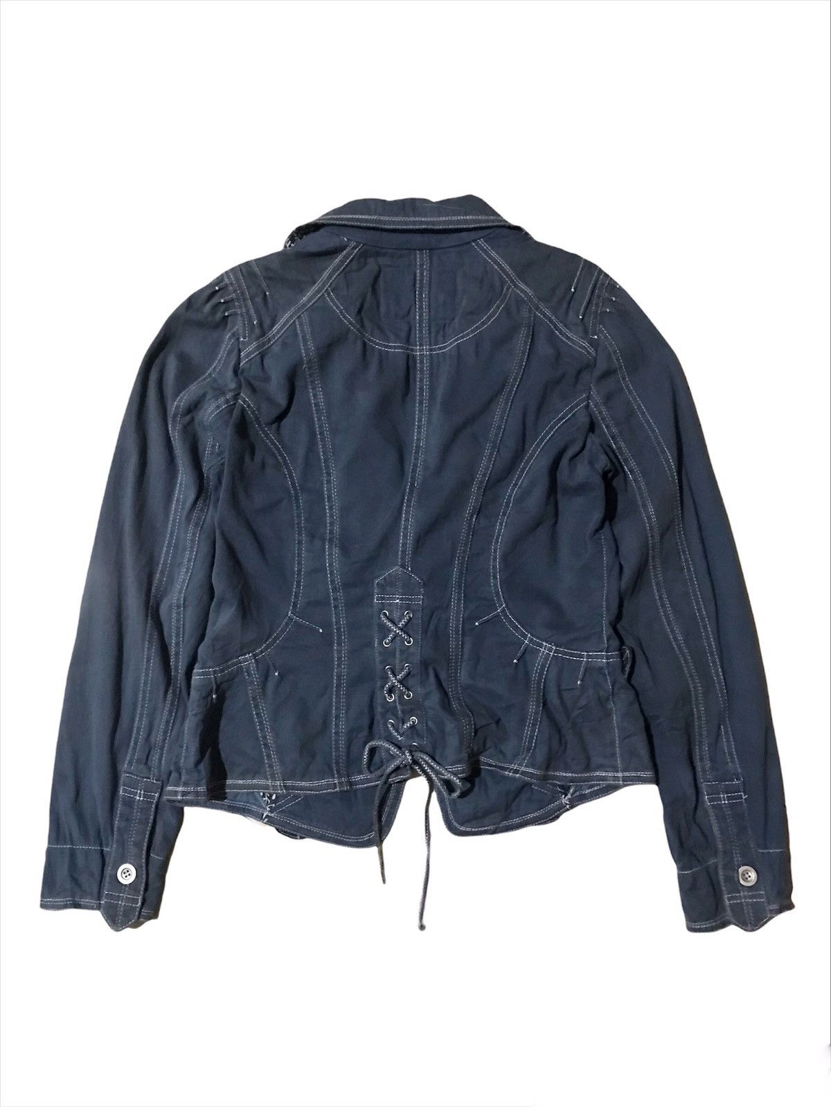 Hiroko Koshino Homme 💥Vintage Hiroko Koshino Jacket Size S / US 4 / IT 40 - 2 Thumbnail