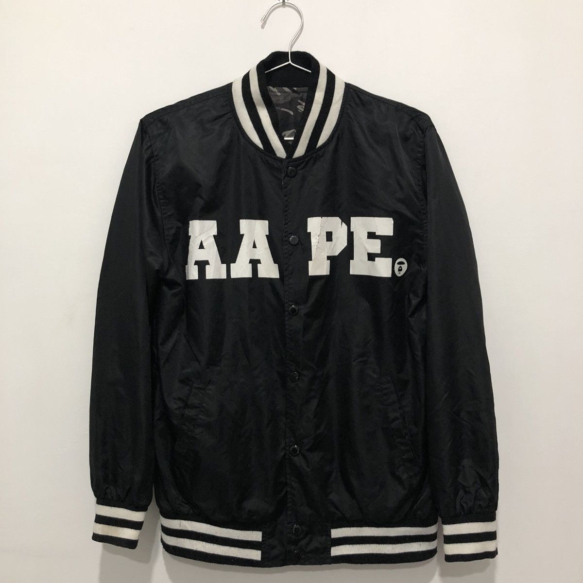 Aape A Bathing Ape Reversible Camo Bomber Jacket Size US L / EU 52-54 / 3 - 8 Thumbnail