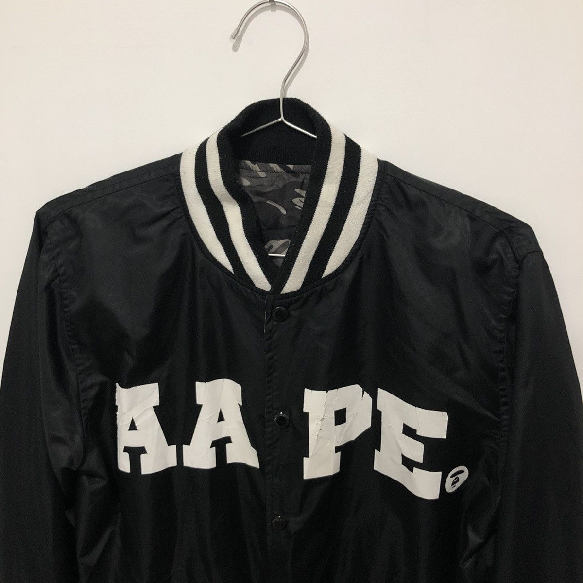 Aape A Bathing Ape Reversible Camo Bomber Jacket Size US L / EU 52-54 / 3 - 9 Thumbnail