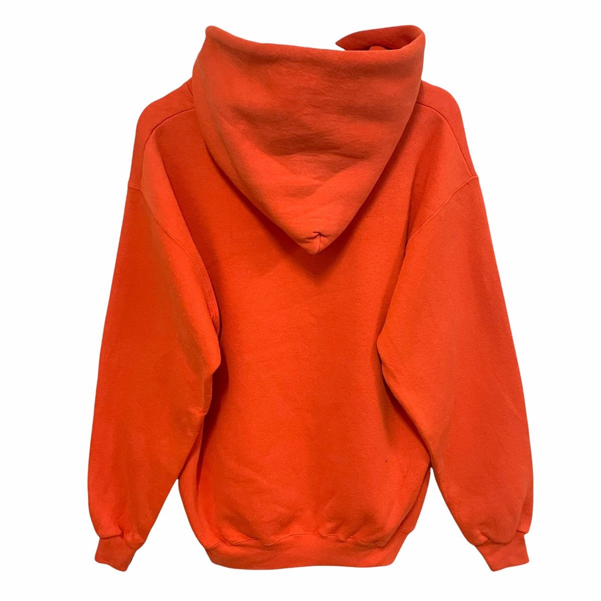 Russell Athletic × Vintage 🔥90s DISCUS ATHLETIC ORANGE PLAIN SWEATER HOODIE Size US M / EU 48-50 / 2 - 6 Thumbnail
