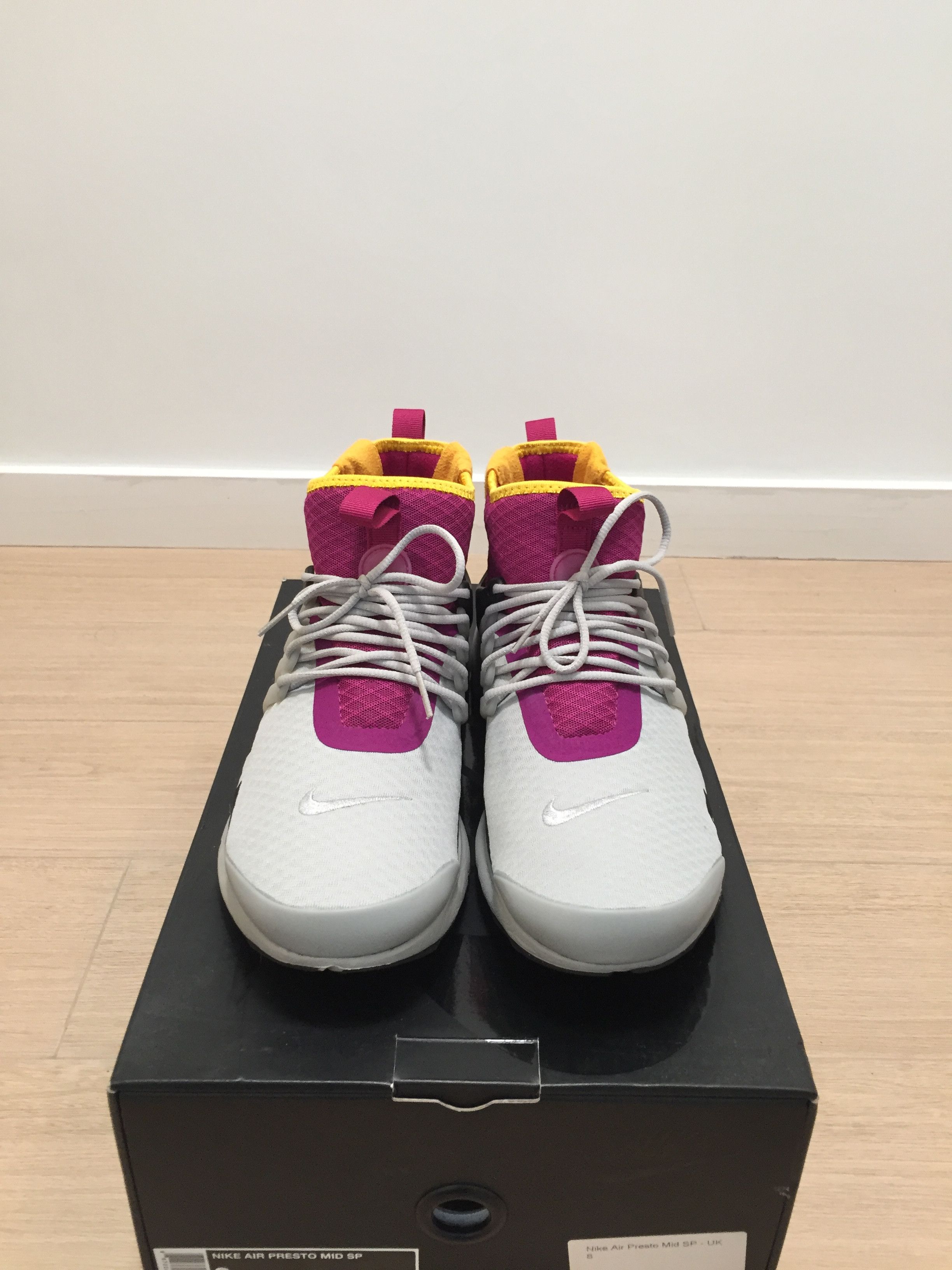 Nike NikeLab Air Presto Mid SP Granite Rave Pink Size US 9 / EU 42 - 5 Thumbnail