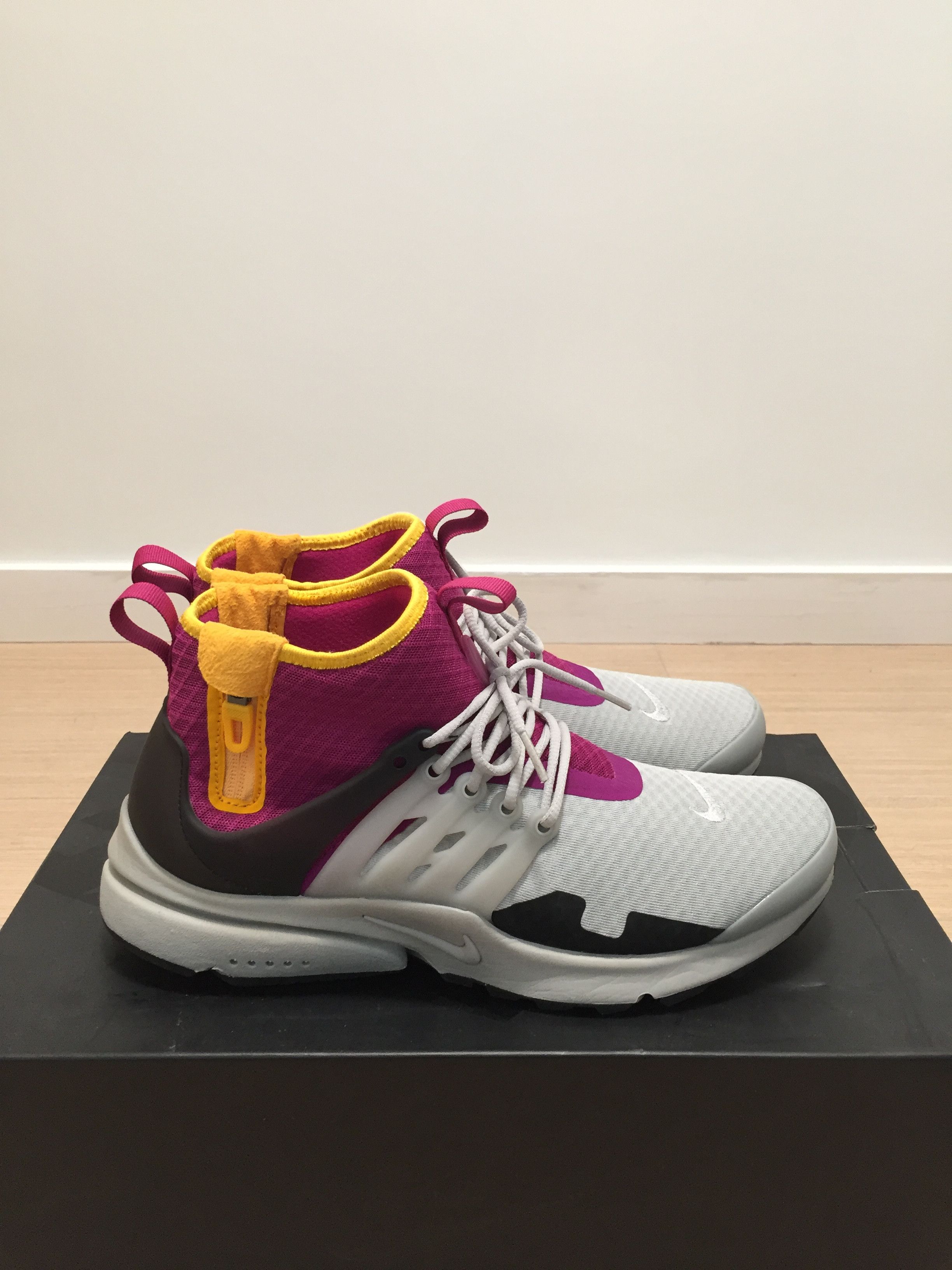 Nike NikeLab Air Presto Mid SP Granite Rave Pink Size US 9 / EU 42 - 2 Thumbnail