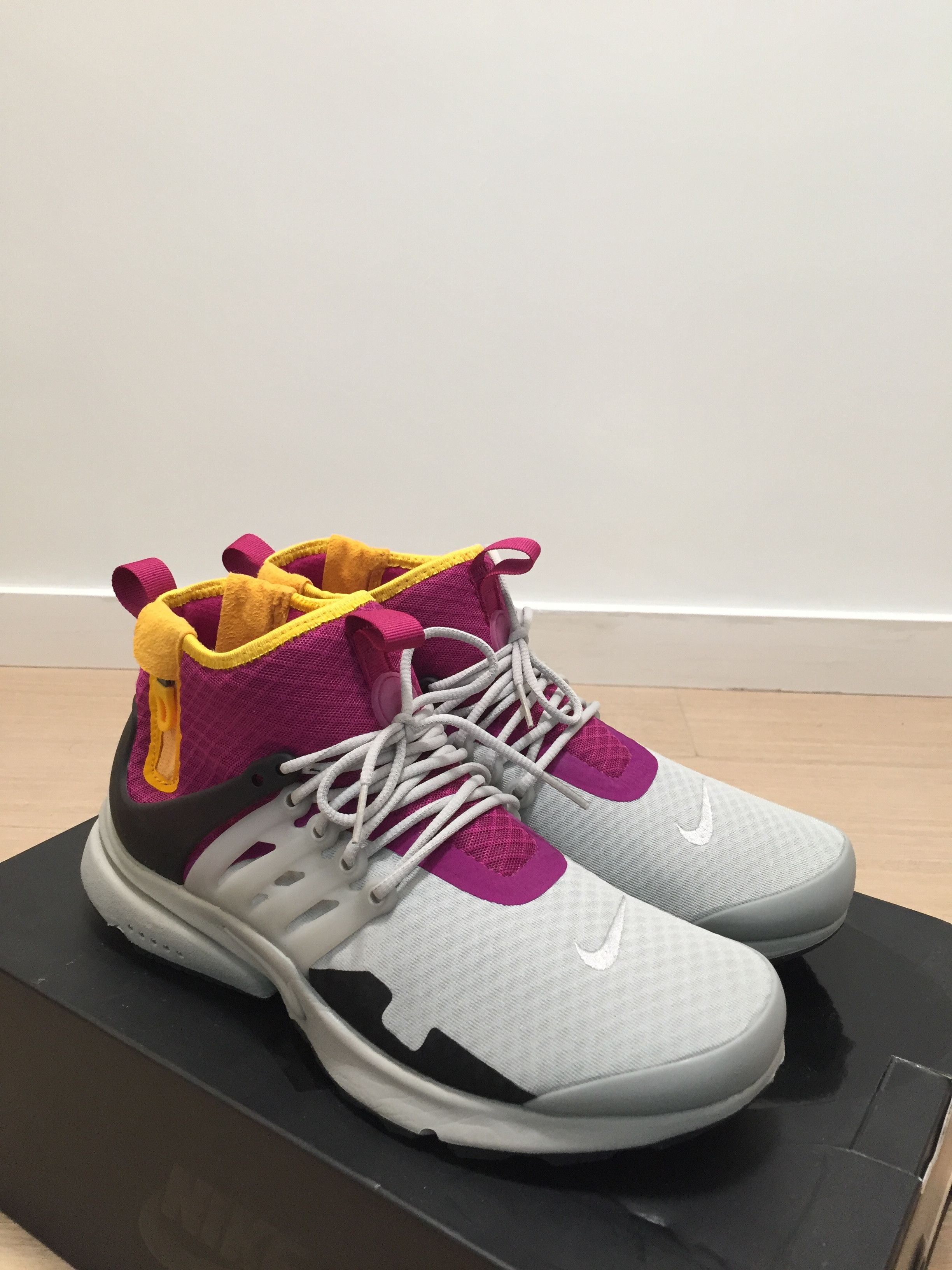 Nike NikeLab Air Presto Mid SP Granite Rave Pink Size US 9 / EU 42 - 1 Thumbnail