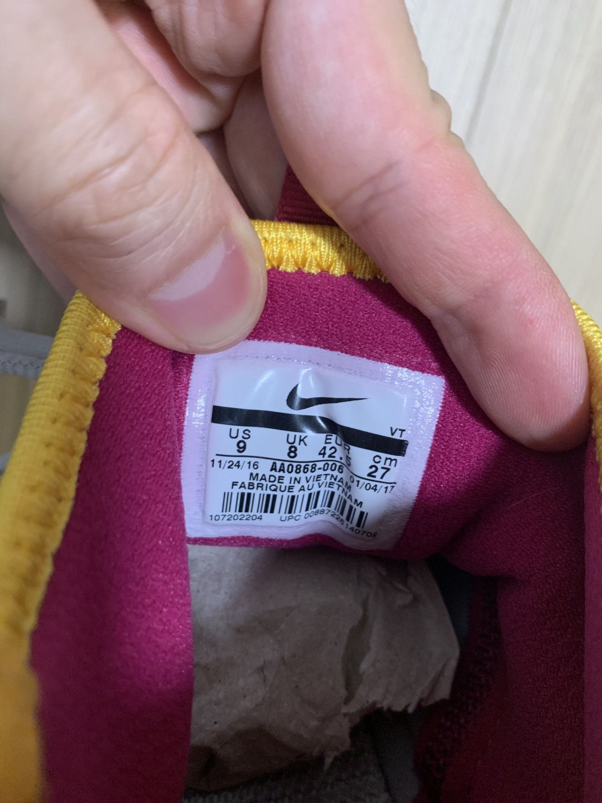 Nike NikeLab Air Presto Mid SP Granite Rave Pink Size US 9 / EU 42 - 7 Thumbnail