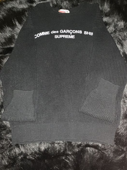 Supreme Supreme comme des garcons sweater Grailed