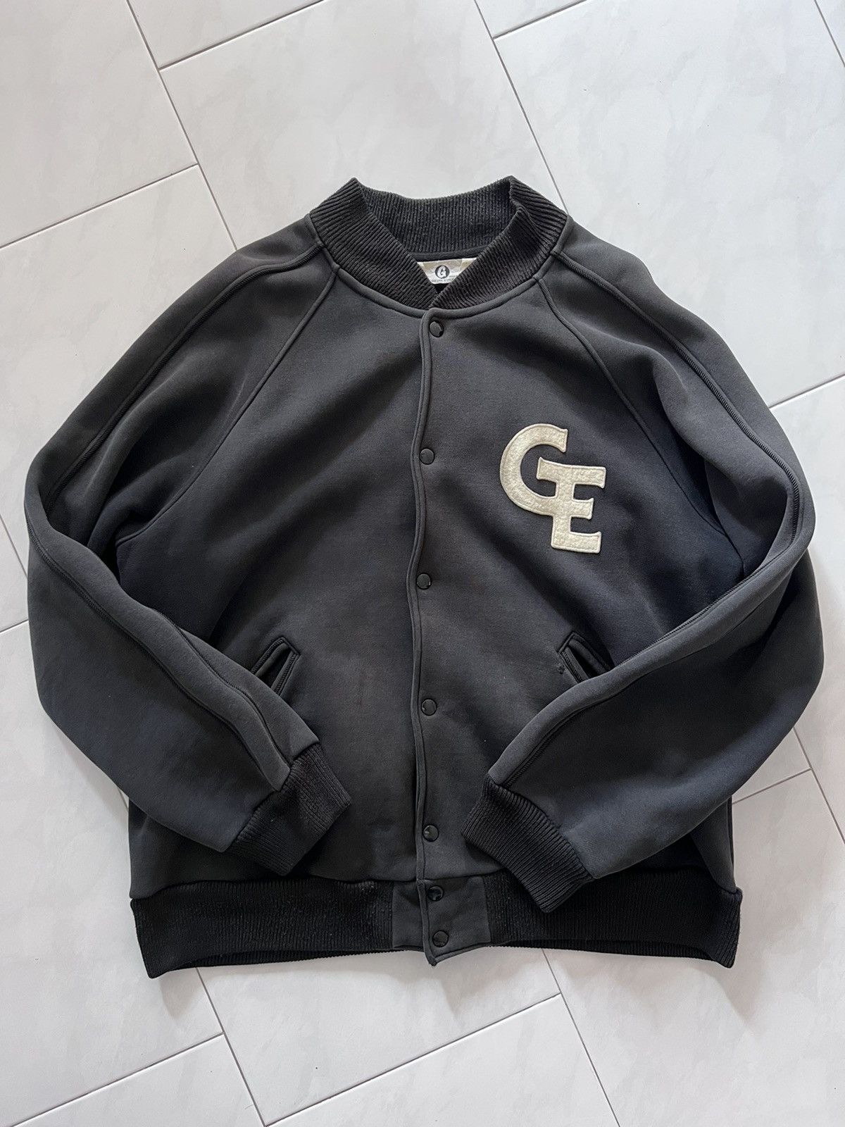 goodenough スタジャン L  fragment GOODENOUGH × Hiroshi Fujiwara | Grailed