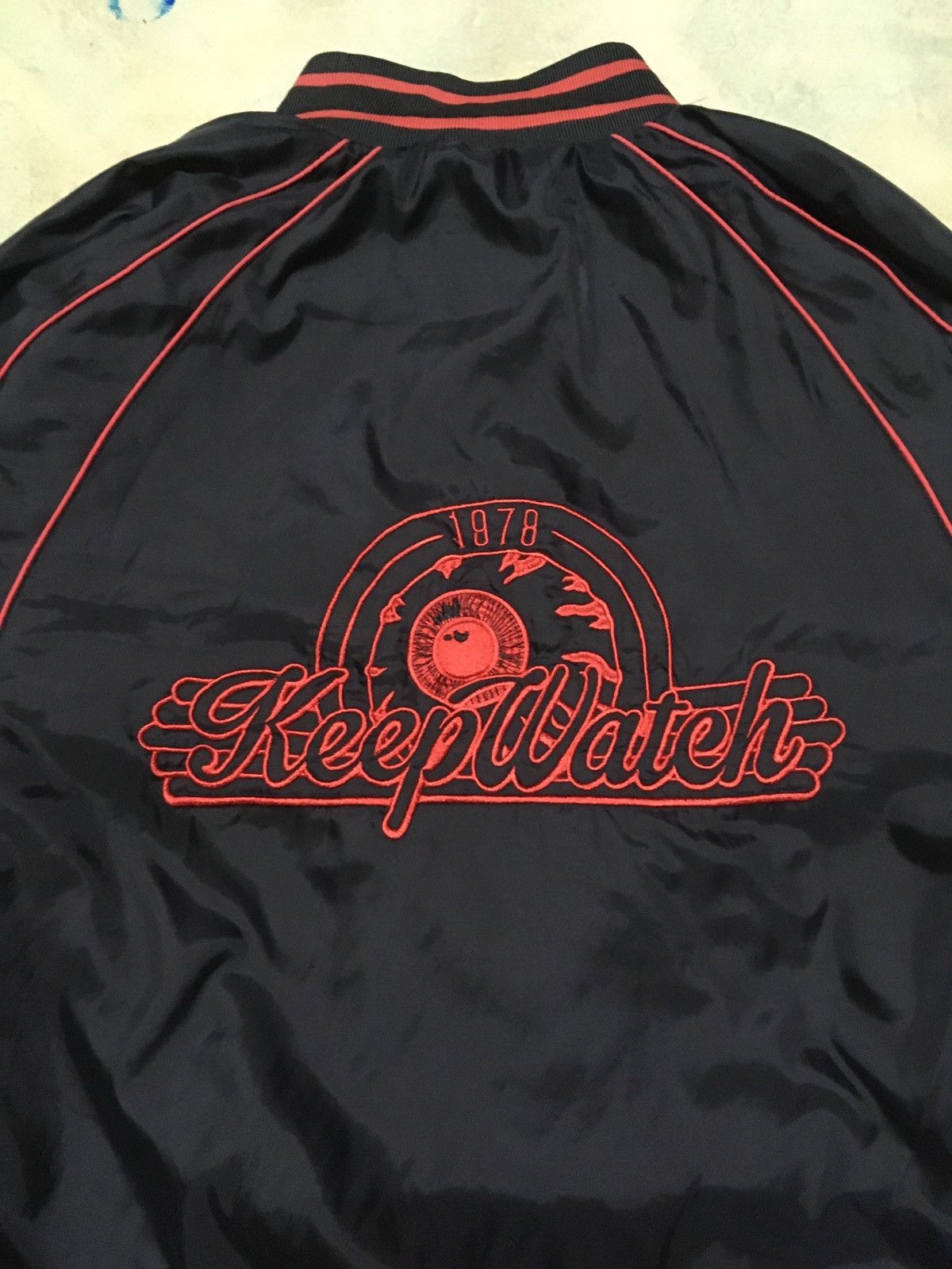 Mishka Mishka Bomber Jacket / Varsity Jacket Big Logo Embroidery Size US L / EU 52-54 / 3 - 3 Thumbnail