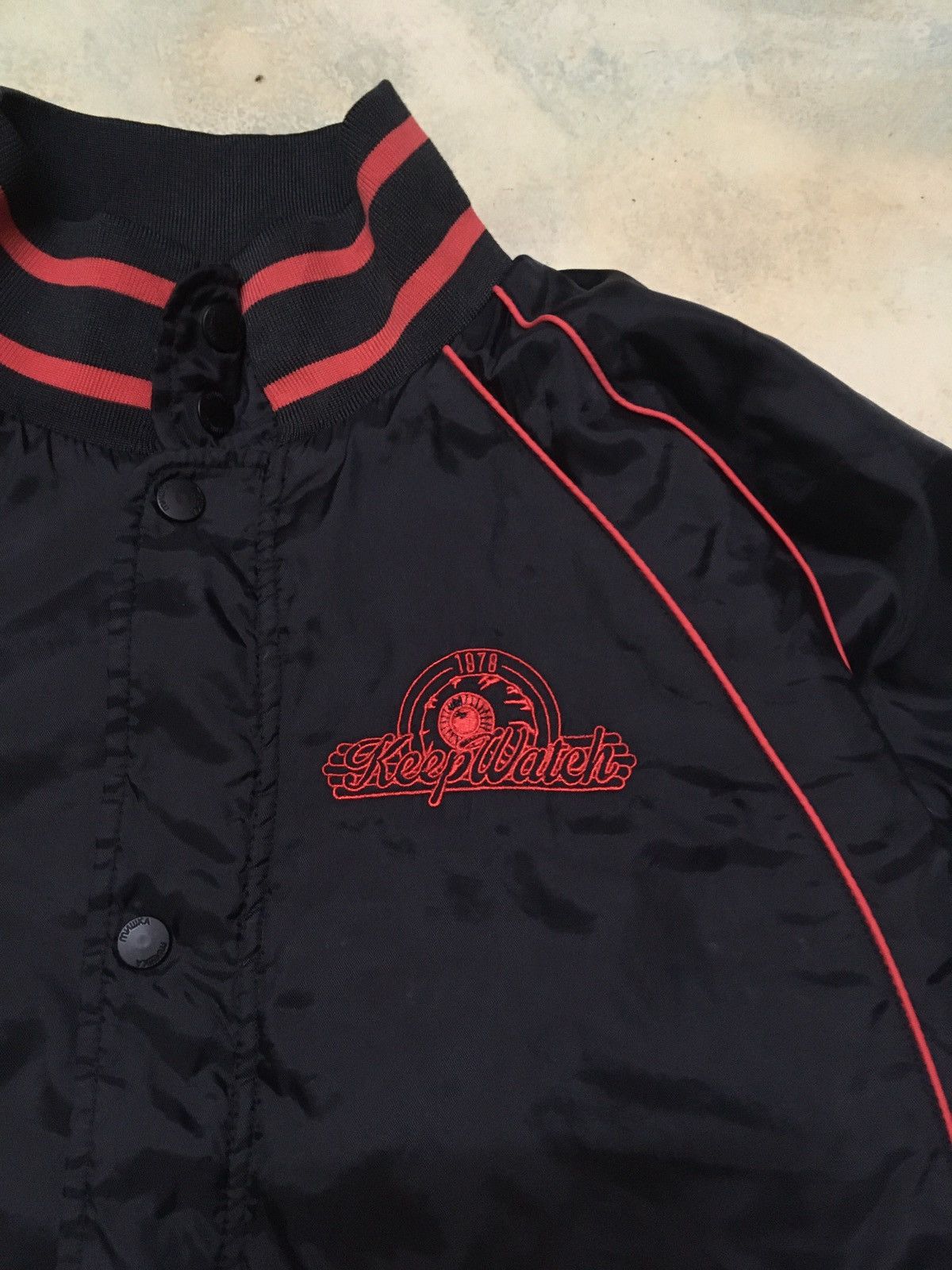 Mishka Mishka Bomber Jacket / Varsity Jacket Big Logo Embroidery Size US L / EU 52-54 / 3 - 4 Thumbnail