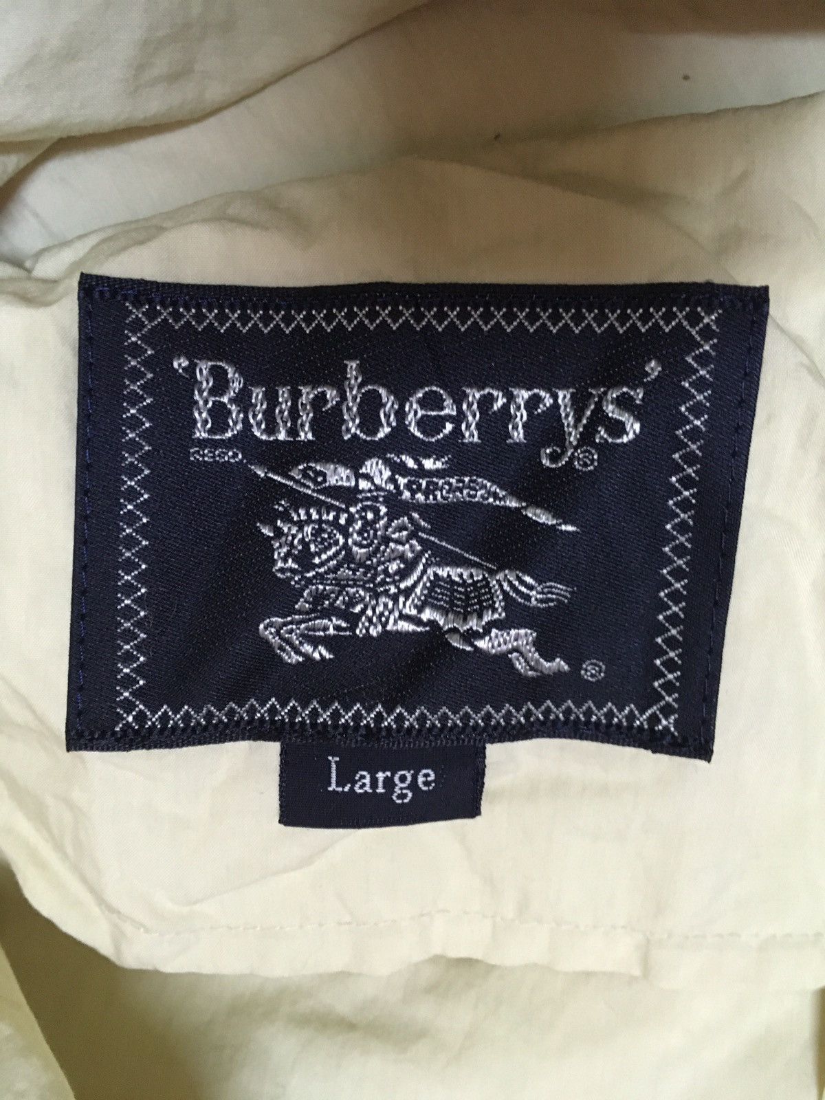 Burberry Vintage Burberrys / Burberry Bomber Style Jacket Size US L / EU 52-54 / 3 - 7 Thumbnail