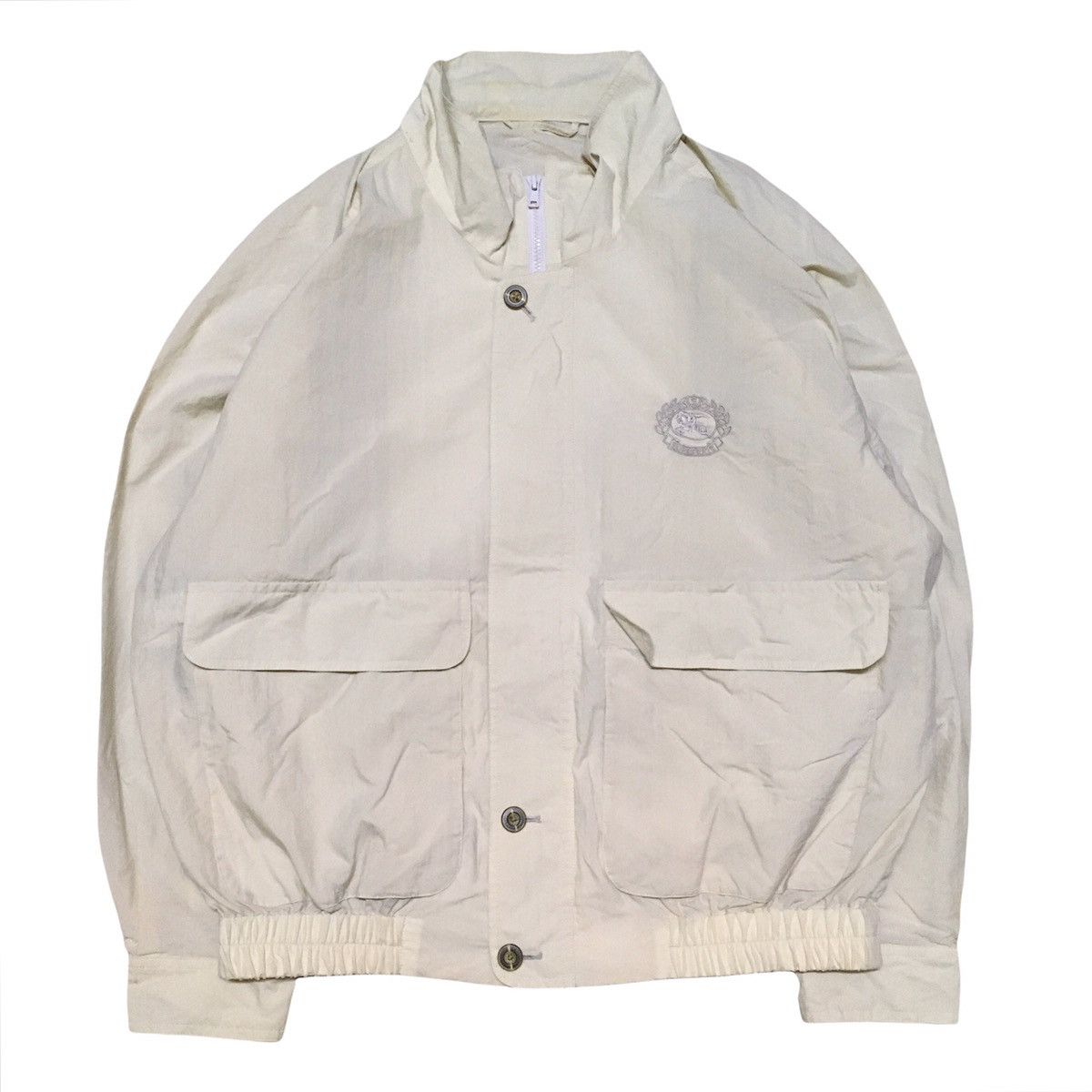 Burberry Vintage Burberrys / Burberry Bomber Style Jacket Size US L / EU 52-54 / 3 - 1 Thumbnail