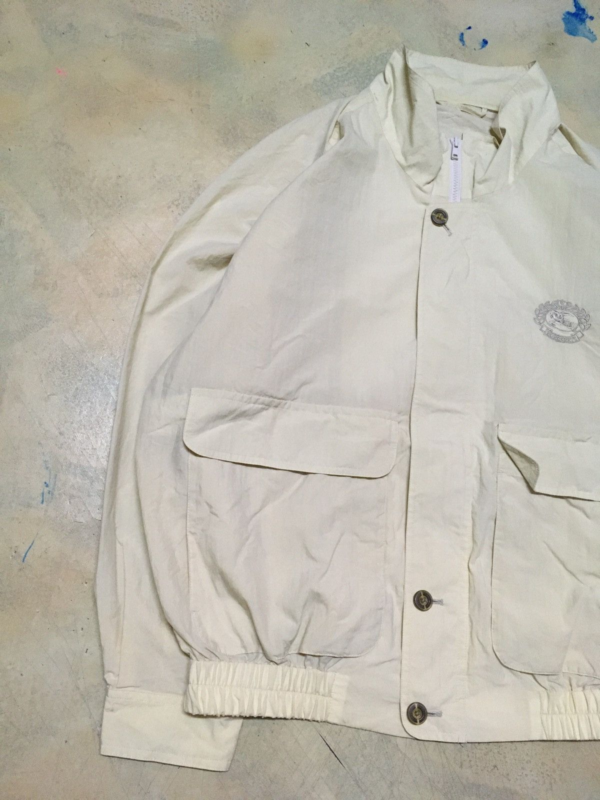 Burberry Vintage Burberrys / Burberry Bomber Style Jacket Size US L / EU 52-54 / 3 - 2 Thumbnail