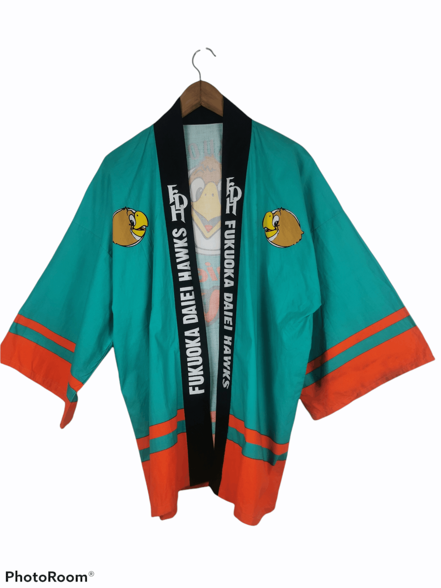 Cardigan × Japanese Brand × Vintage Y2K Fukuoka Daiei Softbank 