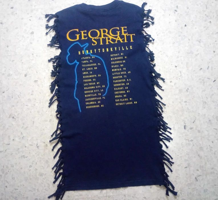 Vintage Vtg 2000s George Strait HonkyTonkVille shirt country music Size US XS / EU 42 / 0 - 4 Thumbnail
