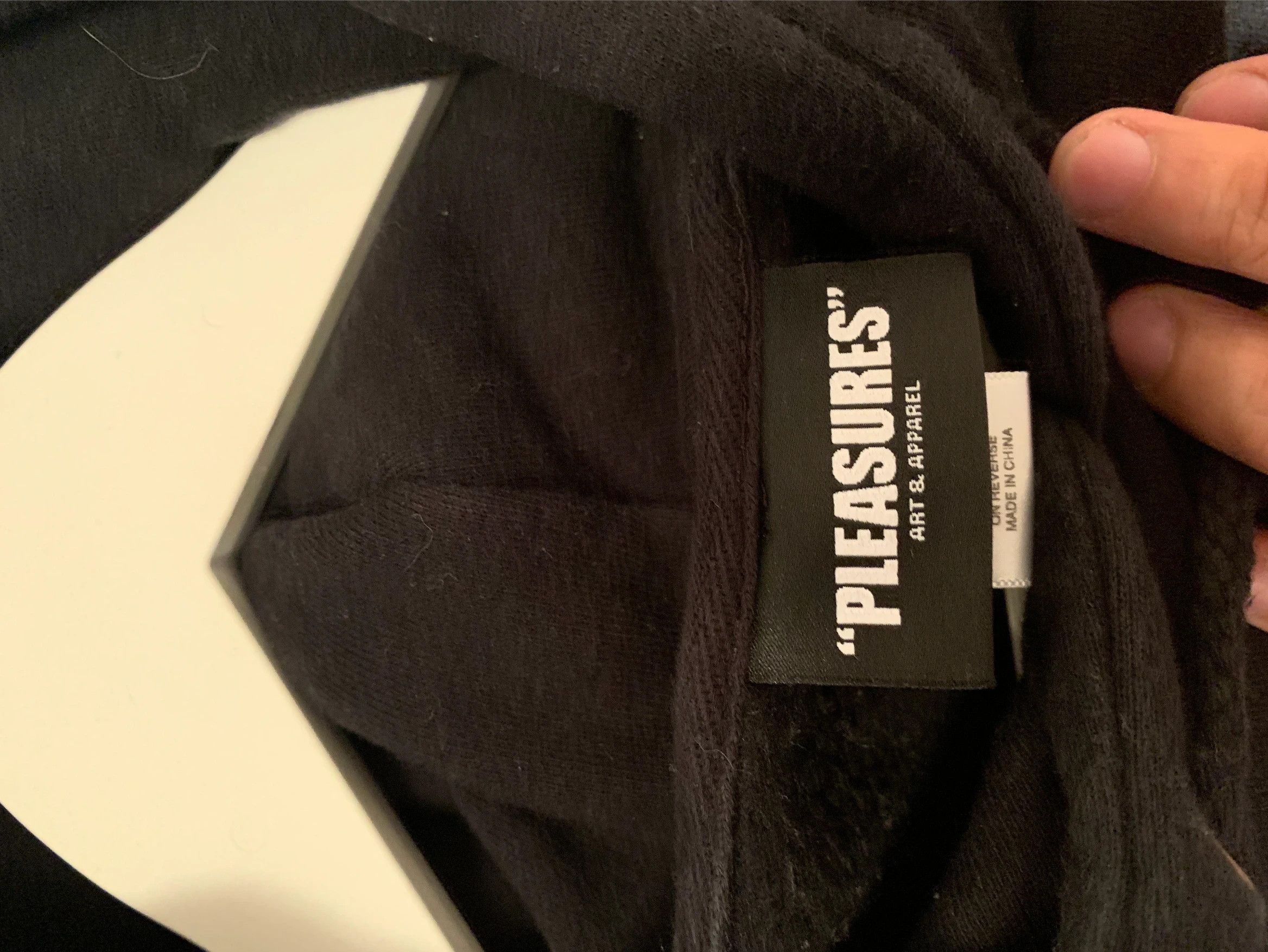 Pleasures PLEASURES Your Future Self Hoodie ⊛ BLACK ⊛ Gently Worn Size US M / EU 48-50 / 2 - 4 Thumbnail