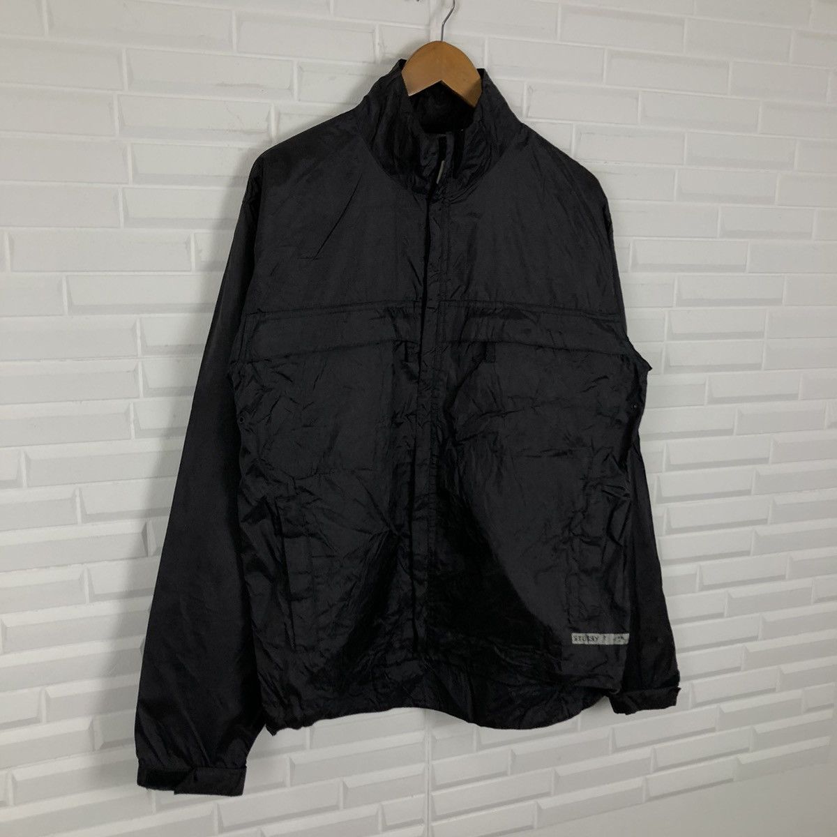 Stussy STUSSY WINDBREAKER ZIPPER JACKET Size US M / EU 48-50 / 2 - 2 Thumbnail