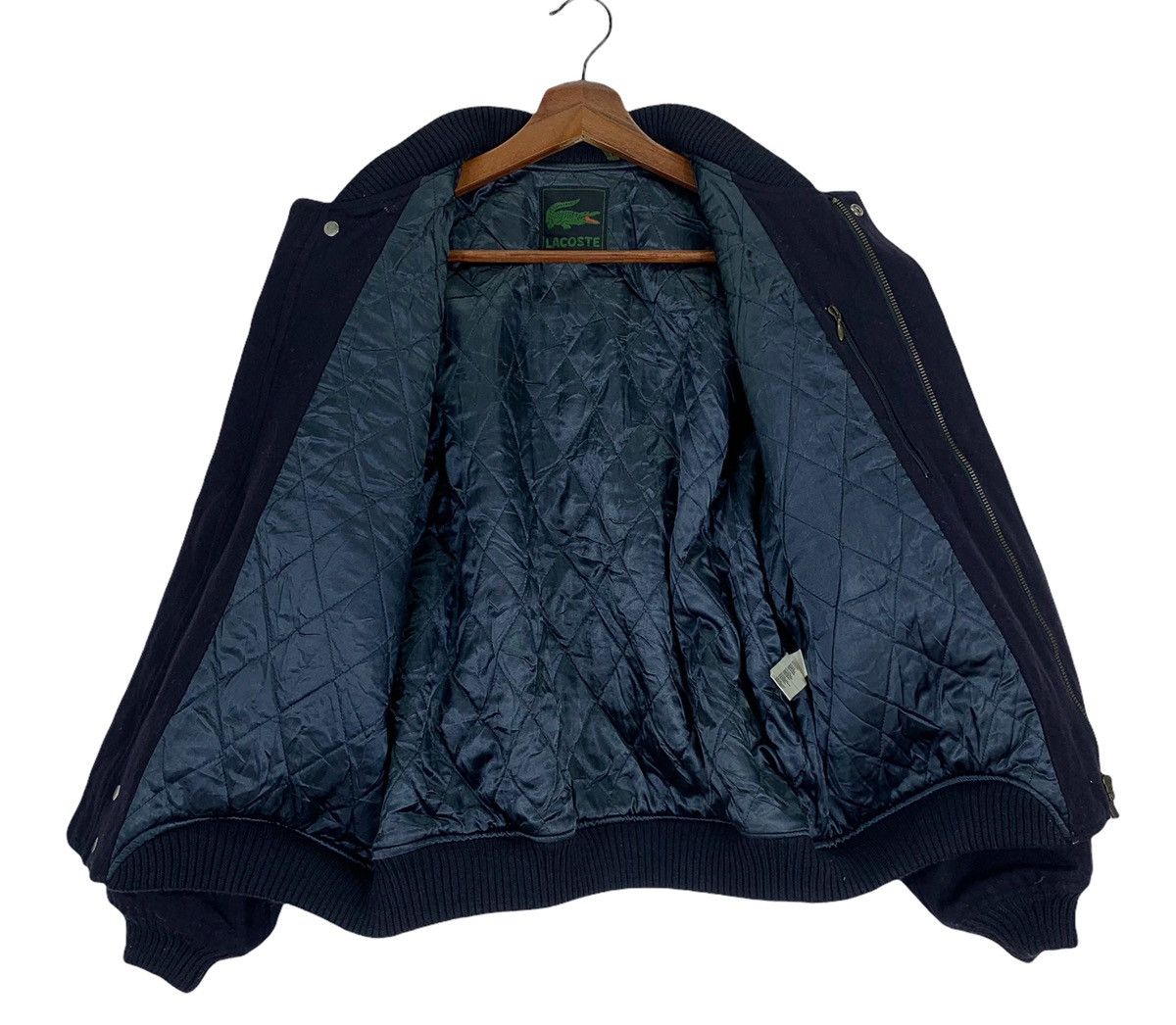 Lacoste Vintage Lacoste Tennis Brand Sportswear Bomber Jacket Size US M / EU 48-50 / 2 - 14 Thumbnail