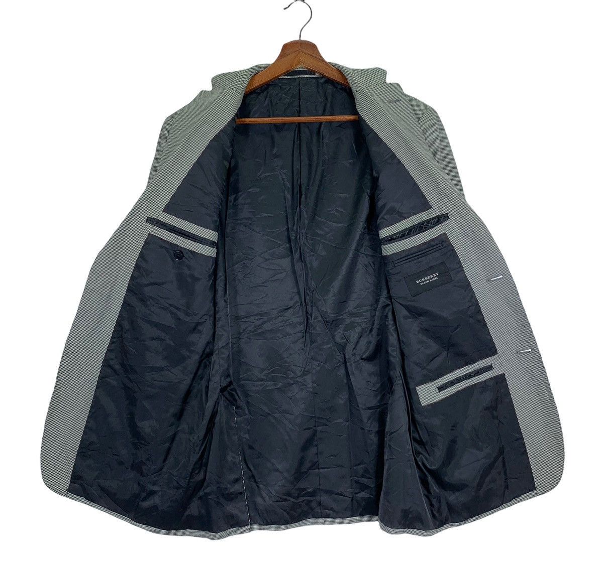Burberry × Designer Vintage Burberry Of London Black Label Blazer Coat Size US M / EU 48-50 / 2 - 12 Thumbnail