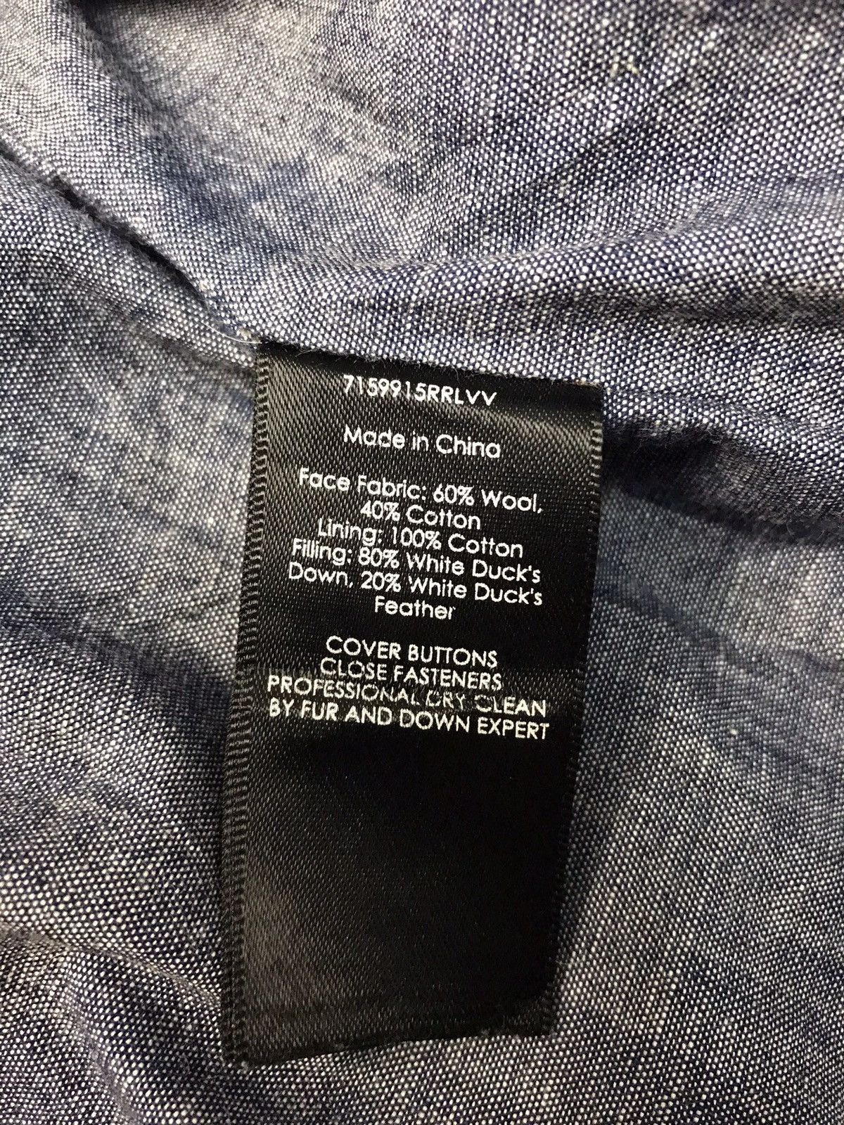 Polo Ralph Lauren × RRL Ralph Lauren × Ralph Lauren DOUBLE RL RALH LAUREN DENIM VEST Size US S / EU 44-46 / 1 - 9 Thumbnail