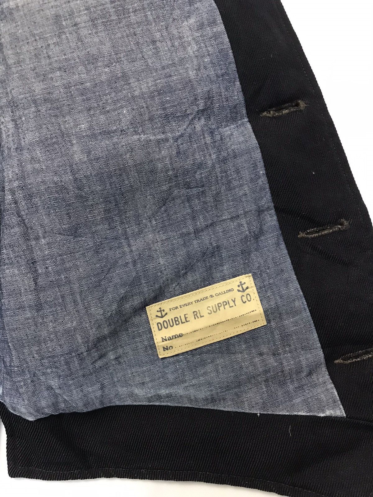 Polo Ralph Lauren × RRL Ralph Lauren × Ralph Lauren DOUBLE RL RALH LAUREN DENIM VEST Size US S / EU 44-46 / 1 - 8 Thumbnail