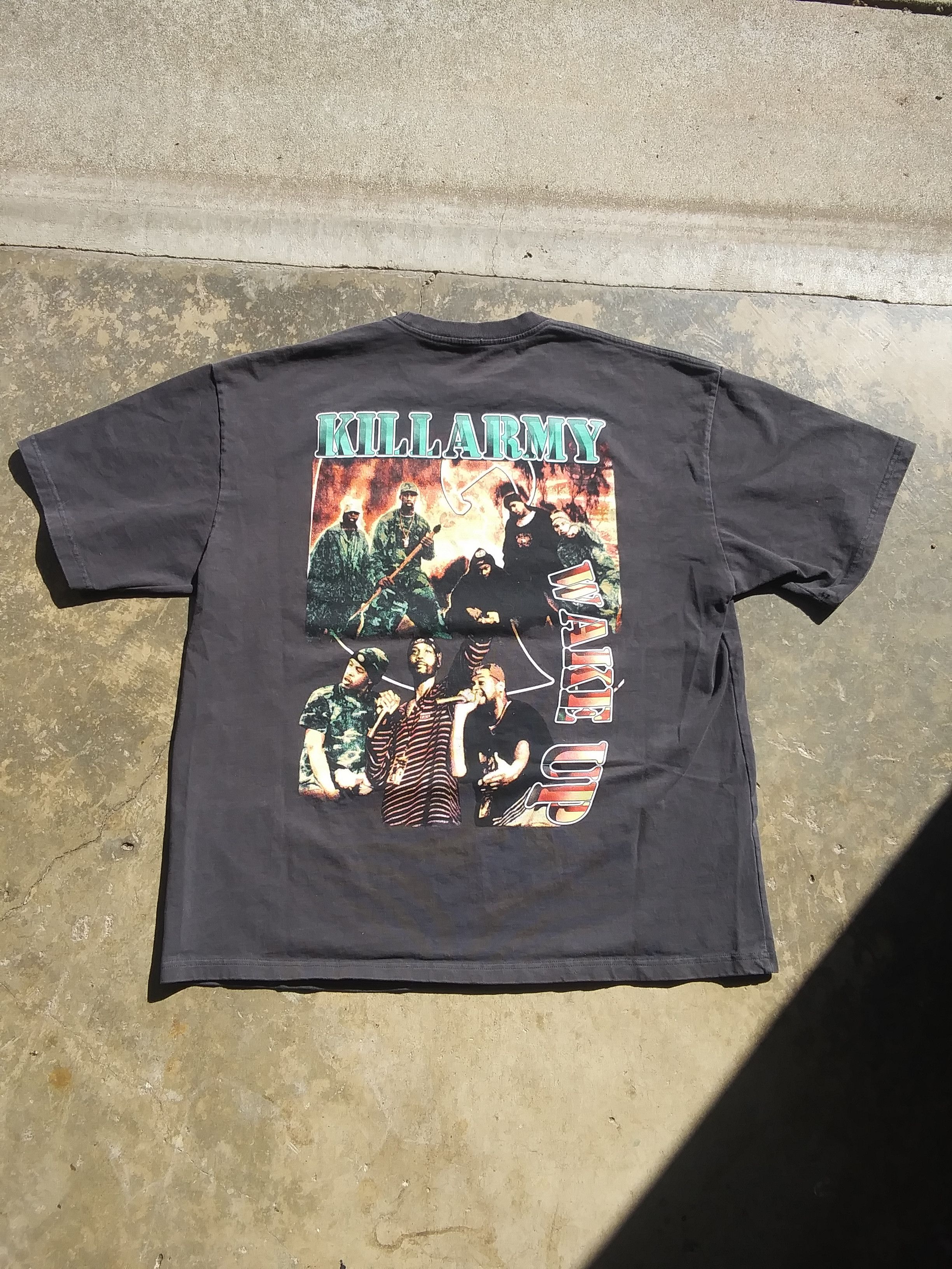 Rap Tees × Vintage × Wu-Tang Clan Wu Tang Clan/Kill Army Rap