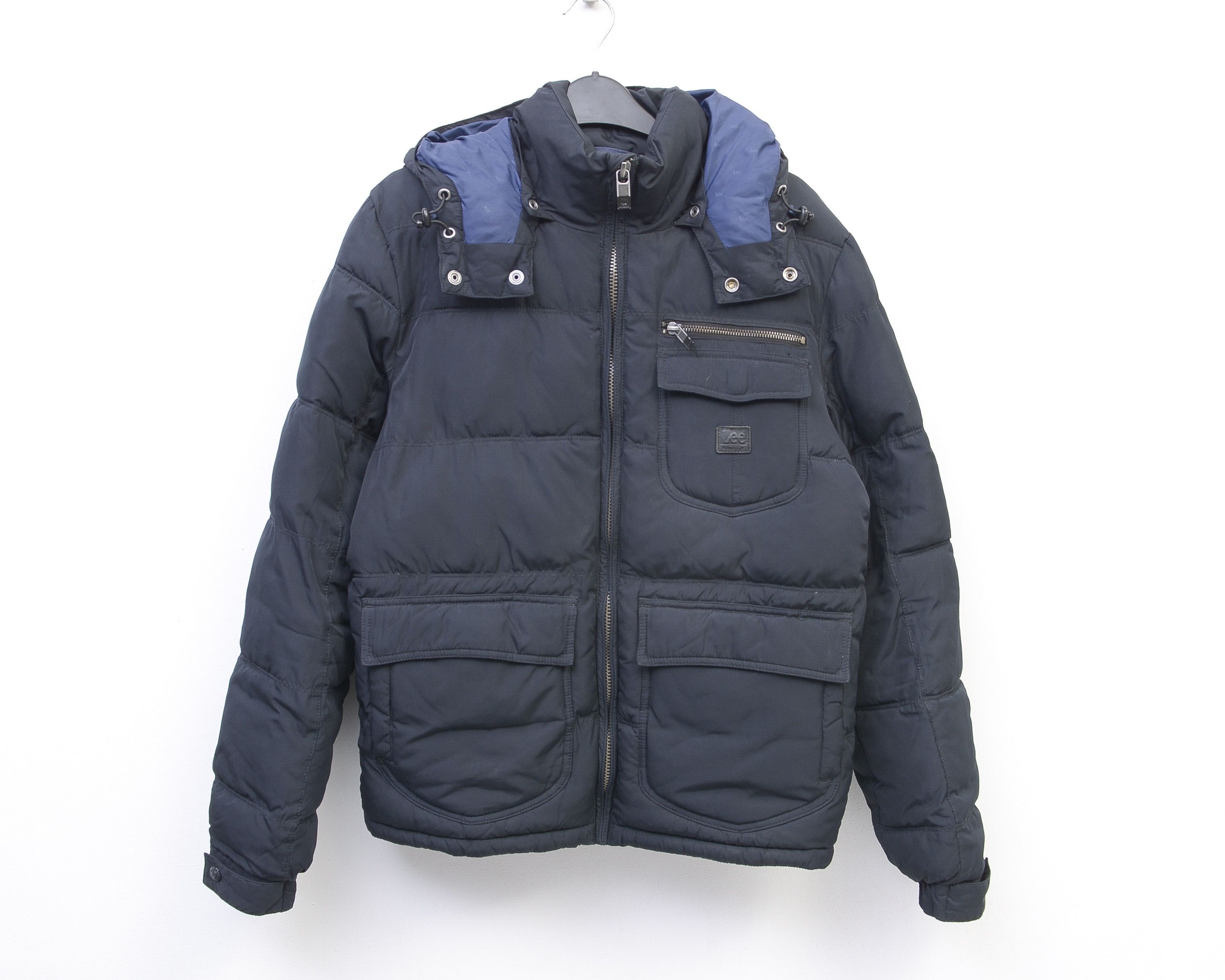 Lee Puffer Jacket Coat Parka Padded Winter Hooded Zip Warm Size US S / EU 44-46 / 1 - 1 Thumbnail