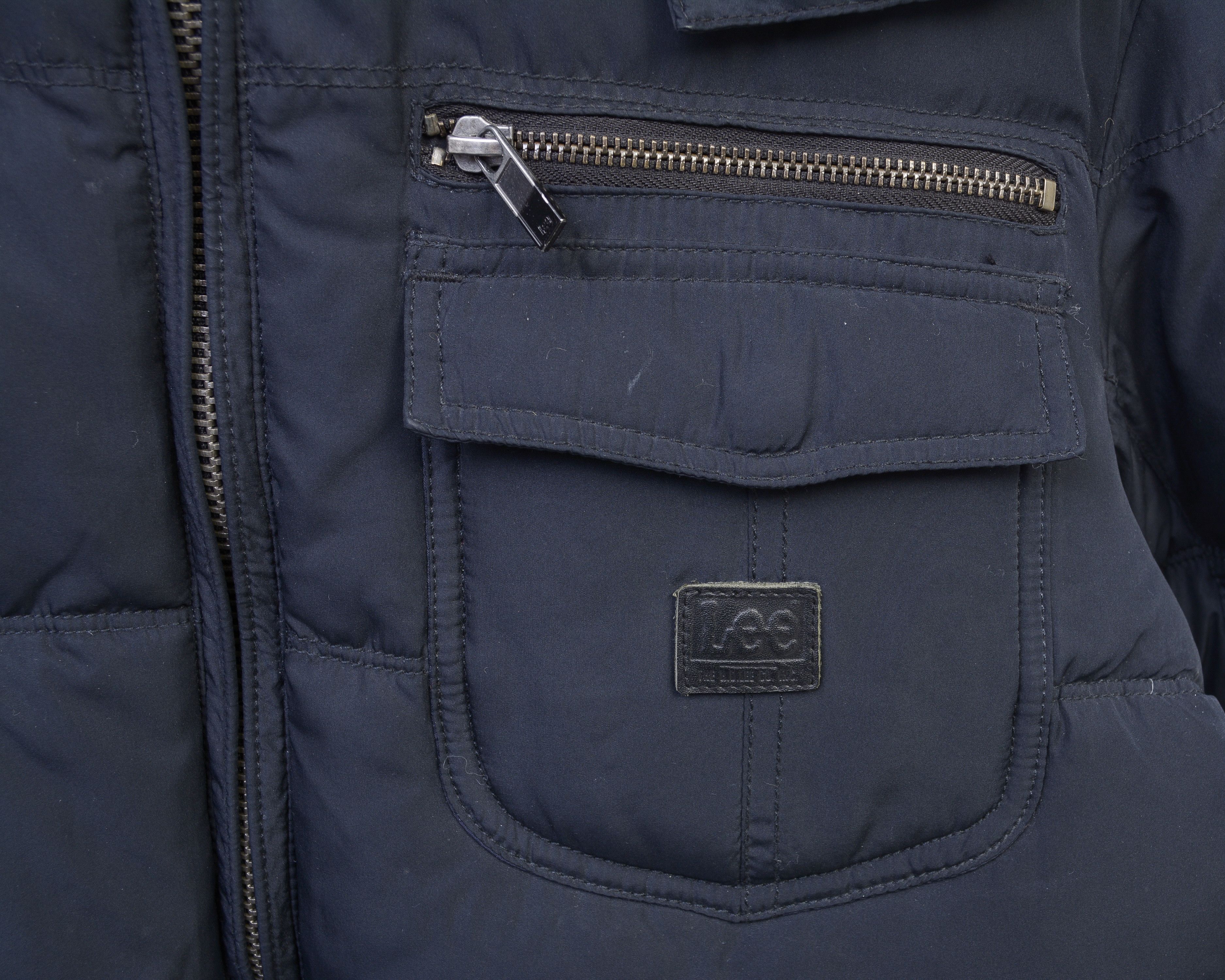 Lee Puffer Jacket Coat Parka Padded Winter Hooded Zip Warm Size US S / EU 44-46 / 1 - 2 Thumbnail