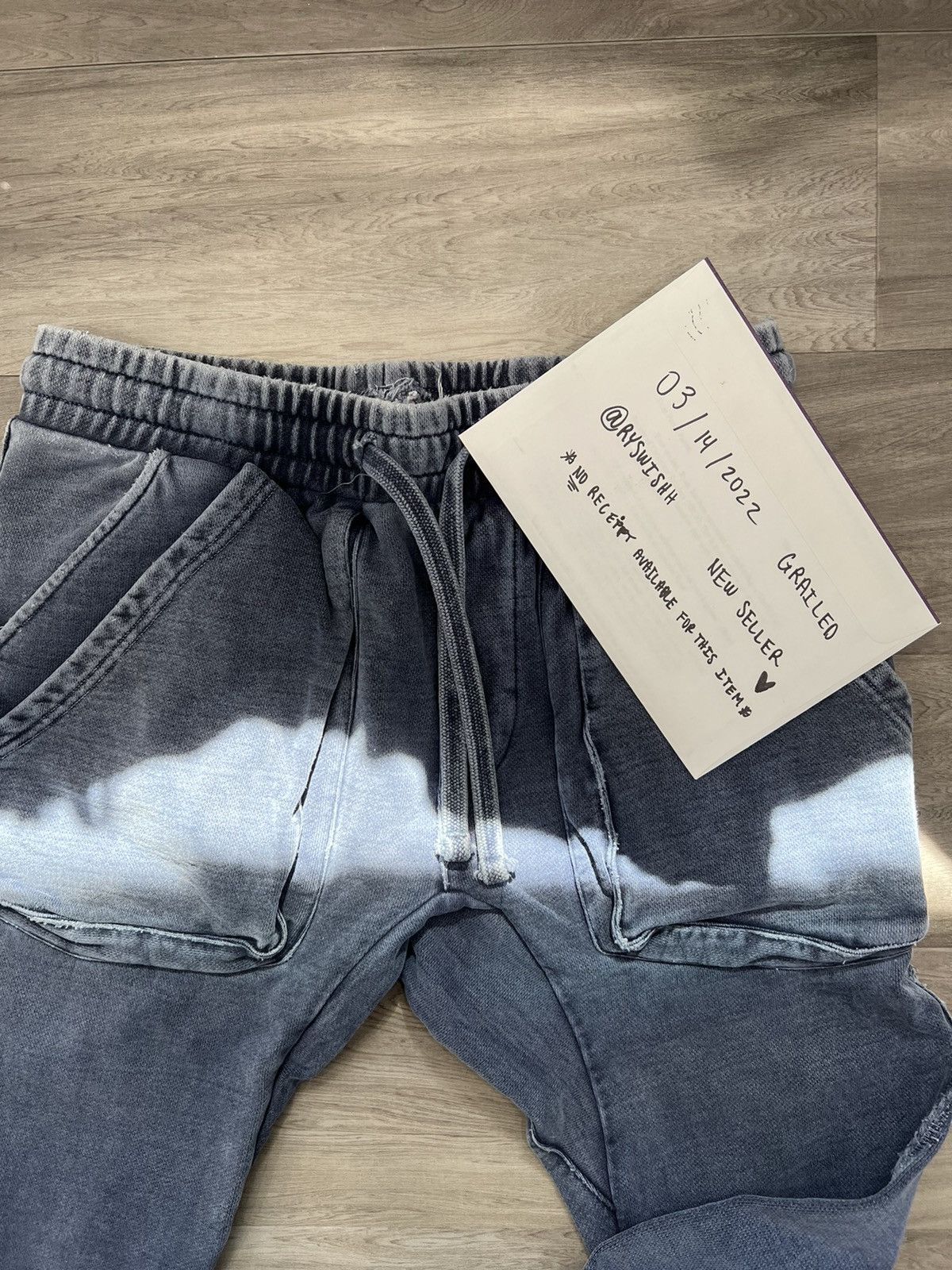 Kith Kith Navy Cargo Sweatpants Size US 30 / EU 46 - 4 Thumbnail