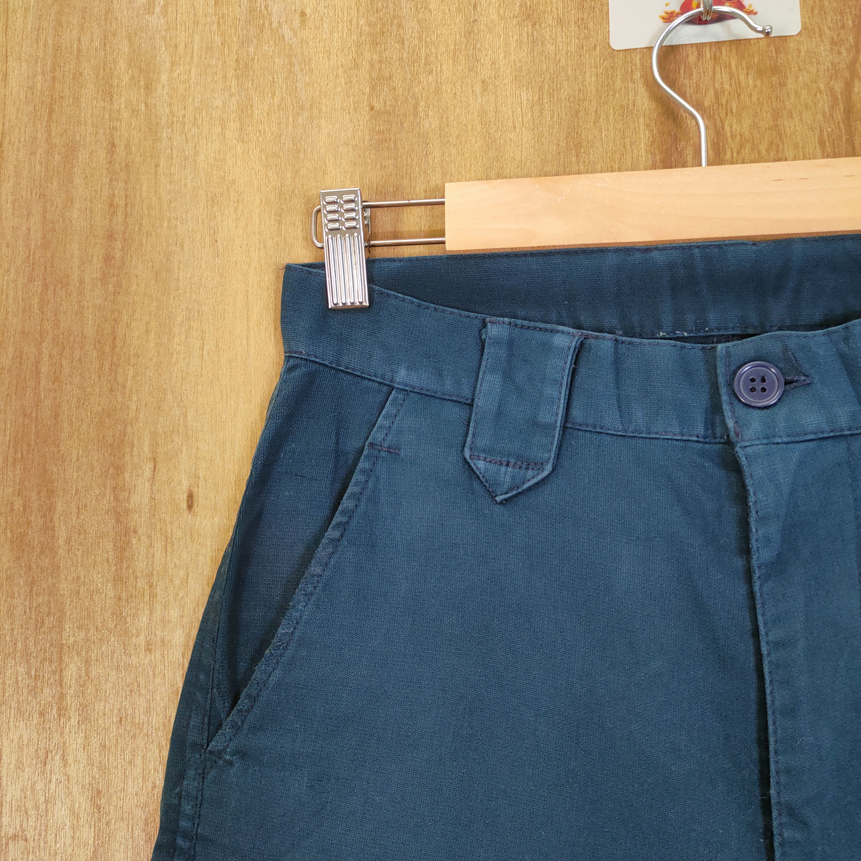 Japanese Brand × Vintage VINTAGE DARK BLUE WORKWEAR CARGO PANTS Size US 26 / EU 42 - 7 Thumbnail
