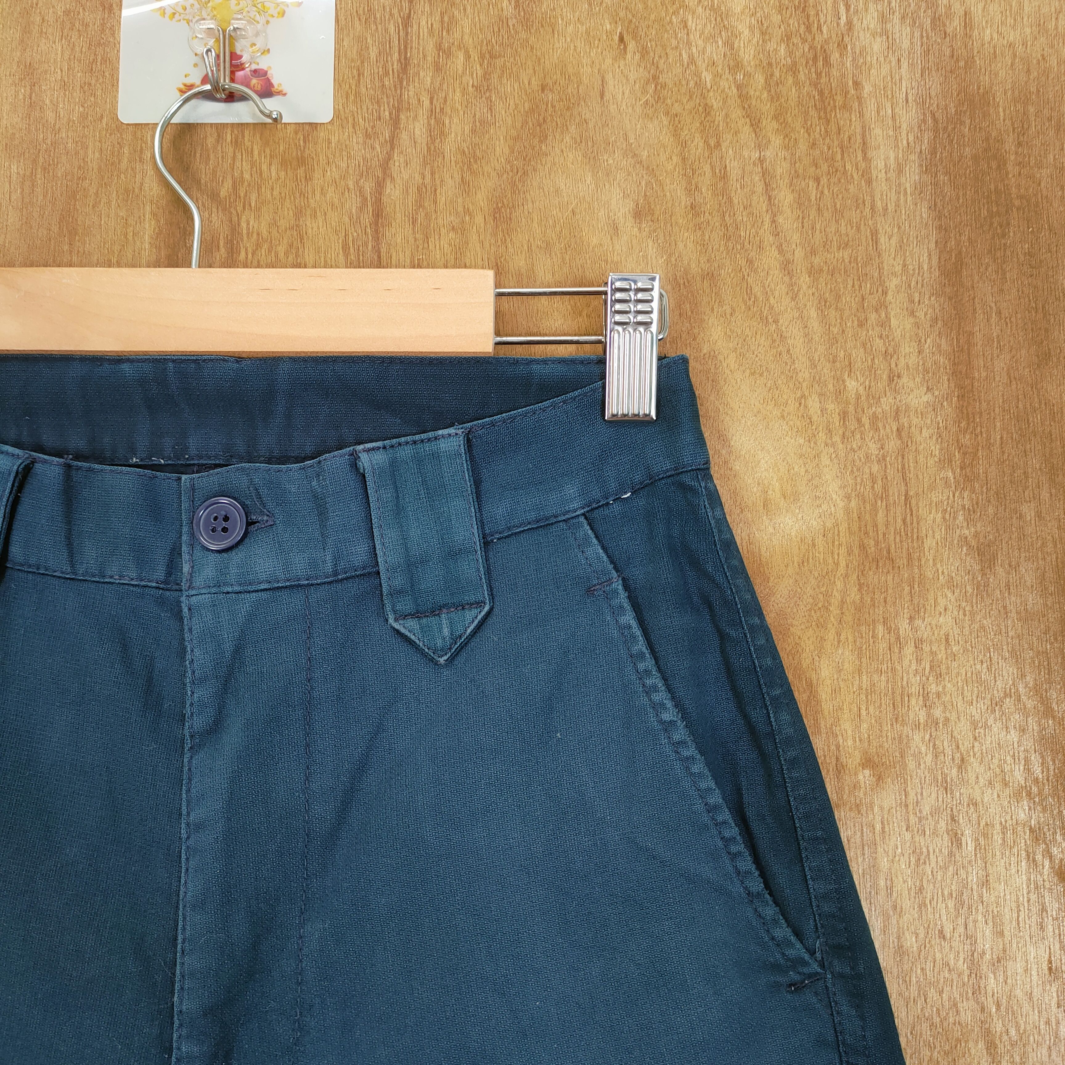 Japanese Brand × Vintage VINTAGE DARK BLUE WORKWEAR CARGO PANTS Size US 26 / EU 42 - 8 Thumbnail