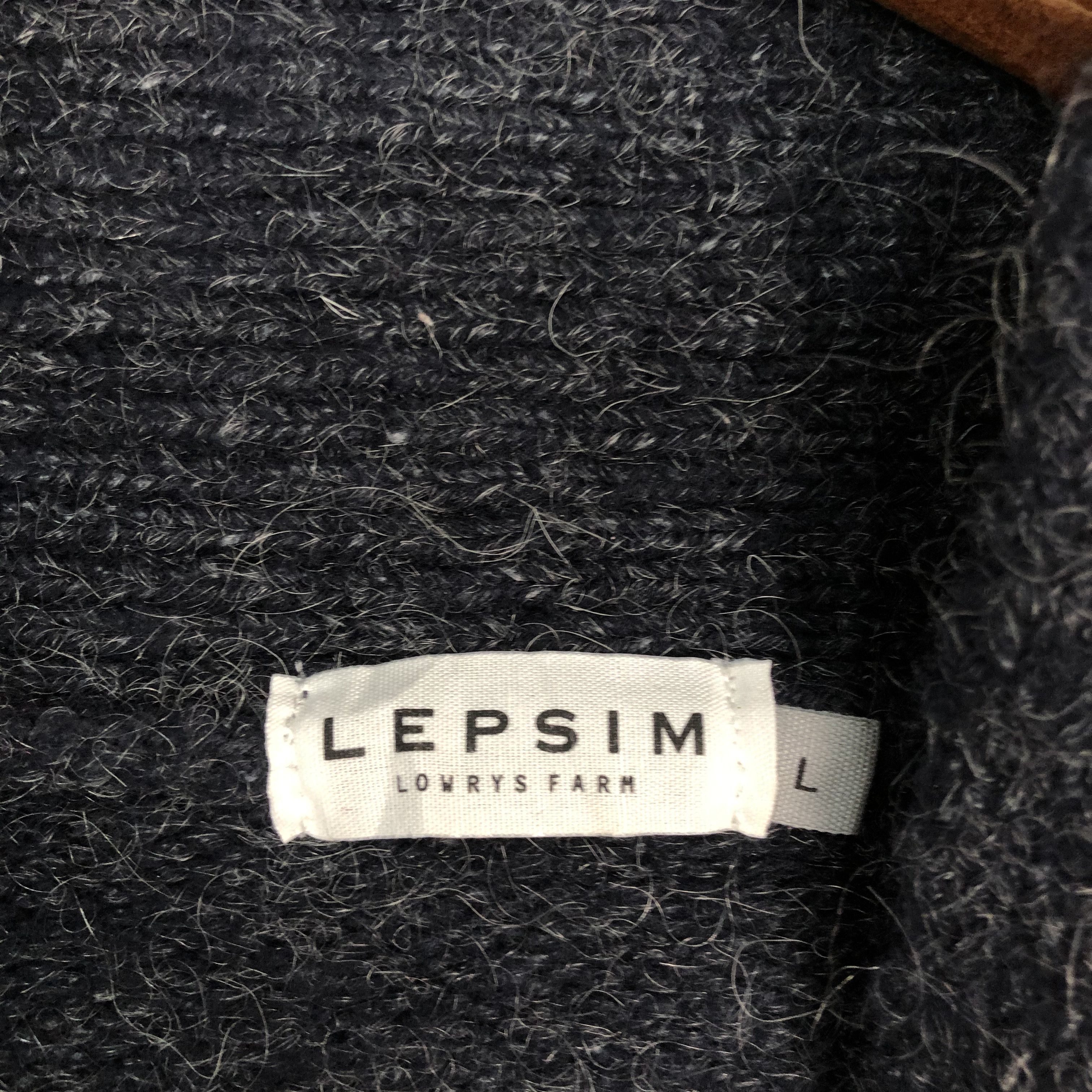 Japanese Brand × OVER THE STRiPES DLL Lepsim Stripe mohair Black White Knitwear #c563 Size US M / EU 48-50 / 2 - 9 Thumbnail