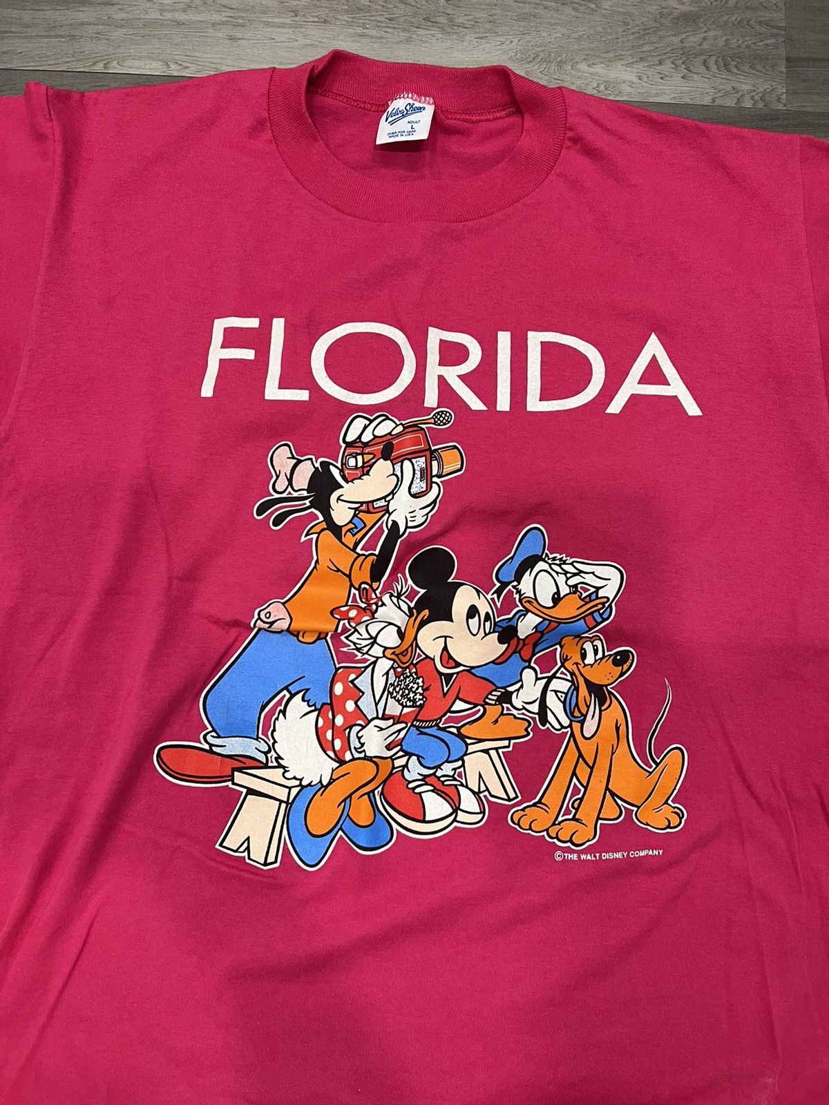 Disney Pink Disney Florida Tee Size US M / EU 48-50 / 2 - 2 Thumbnail