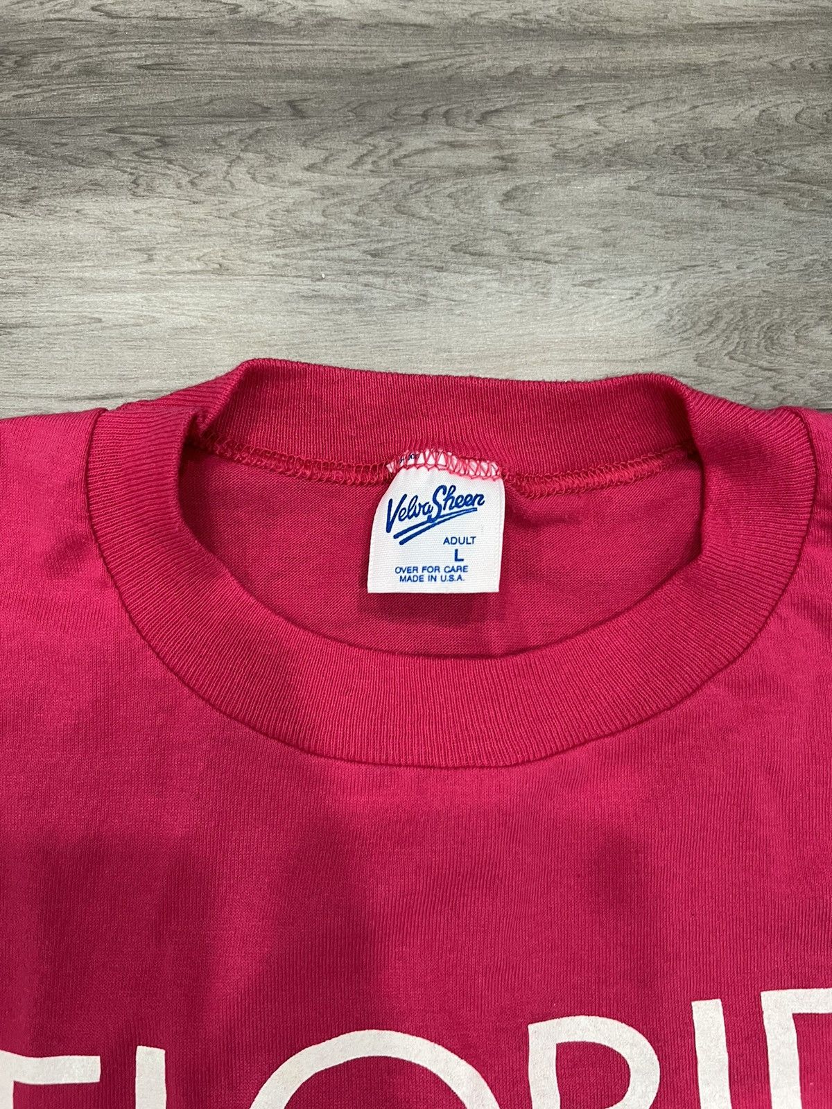 Disney Pink Disney Florida Tee Size US M / EU 48-50 / 2 - 3 Thumbnail