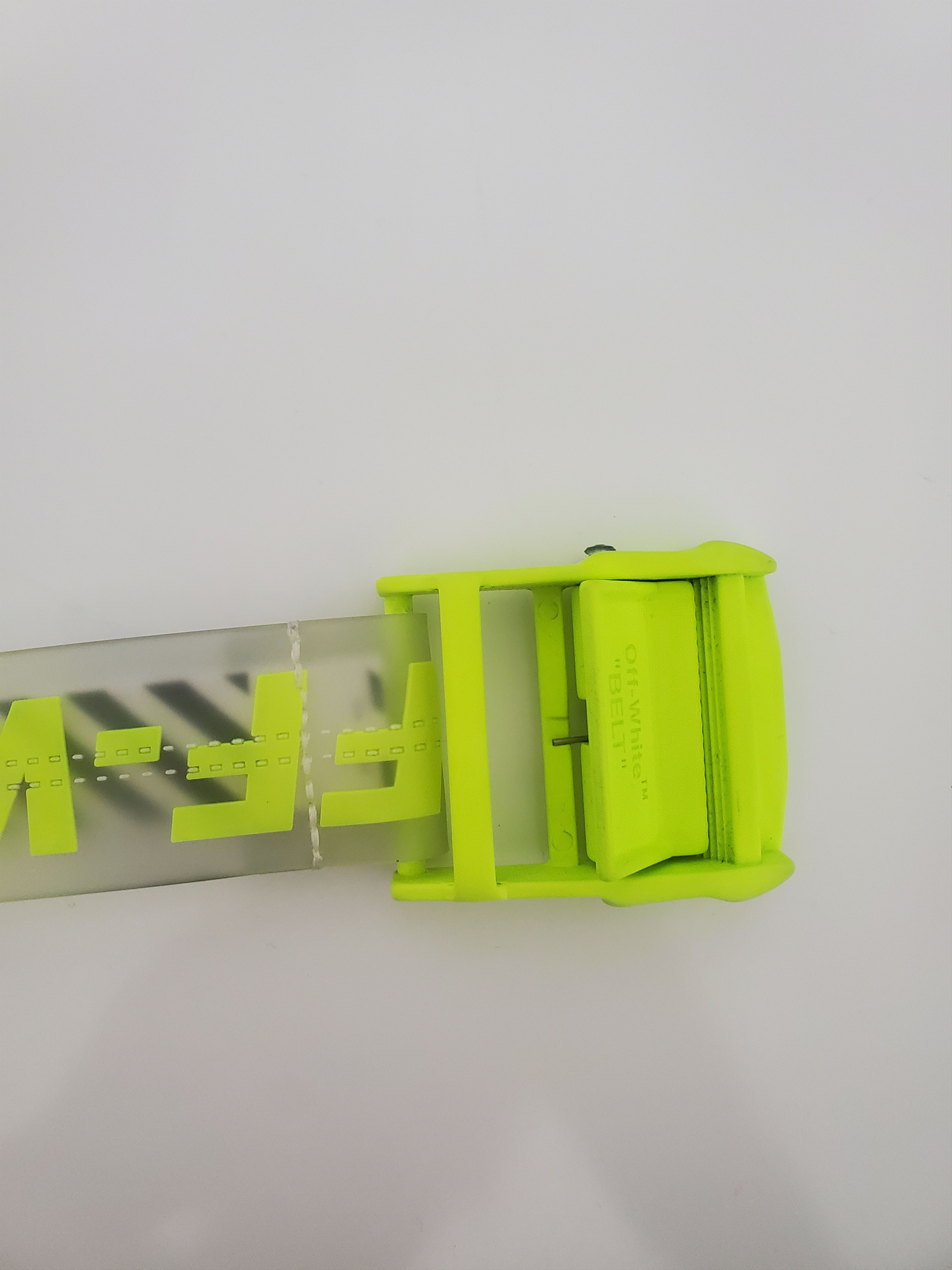 Off White OFF WHITE rubber industrial belt SS19 Grailed