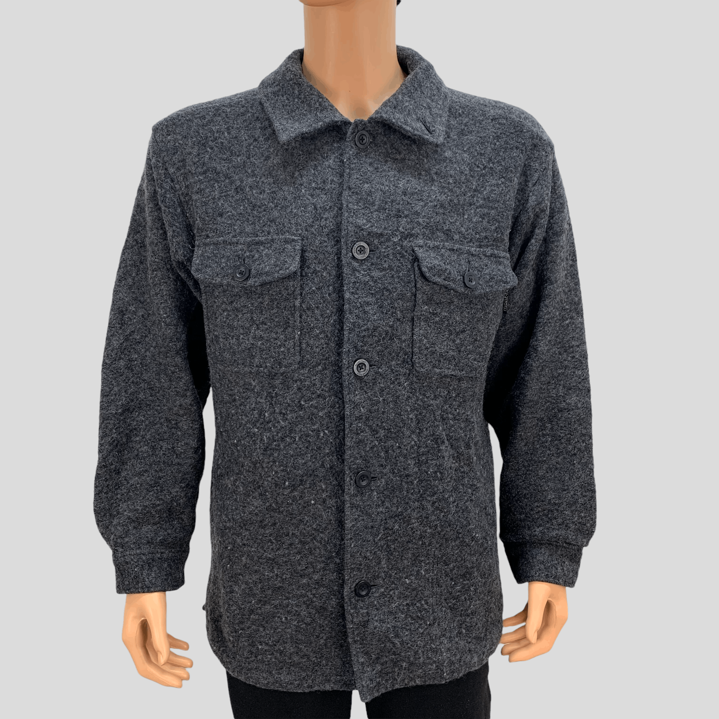 Montbell mont-bell Japan Button Wool Jacket #3686-001 Size US M / EU 48-50 / 2 - 2 Thumbnail