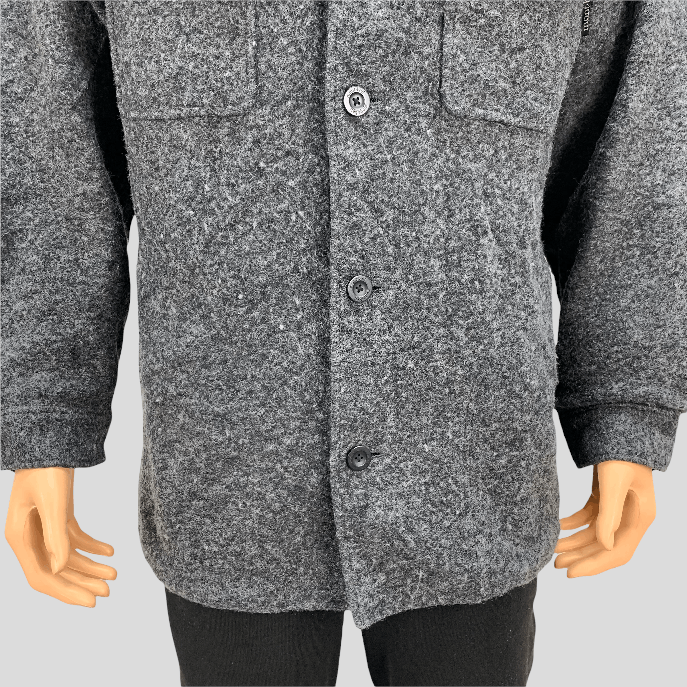 Montbell mont-bell Japan Button Wool Jacket #3686-001 Size US M / EU 48-50 / 2 - 10 Thumbnail