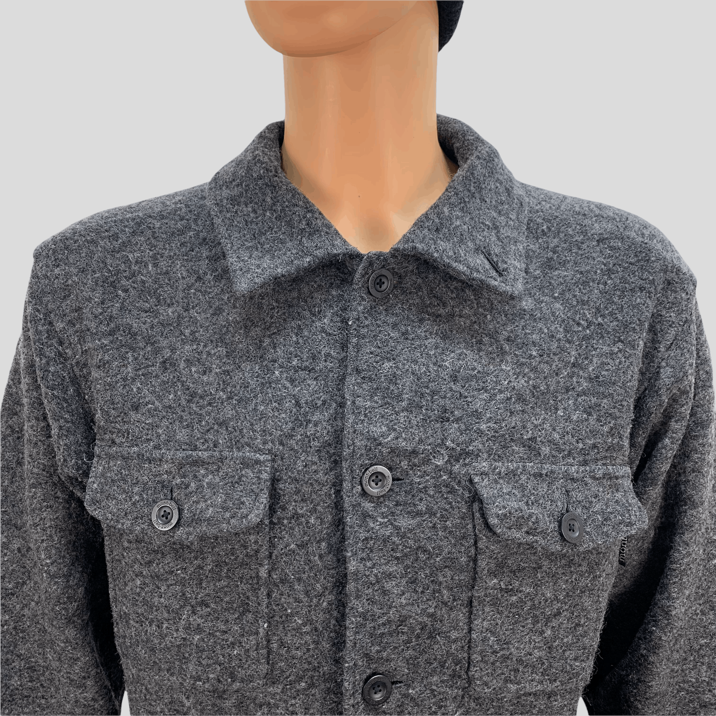 Montbell mont-bell Japan Button Wool Jacket #3686-001 Size US M / EU 48-50 / 2 - 3 Thumbnail