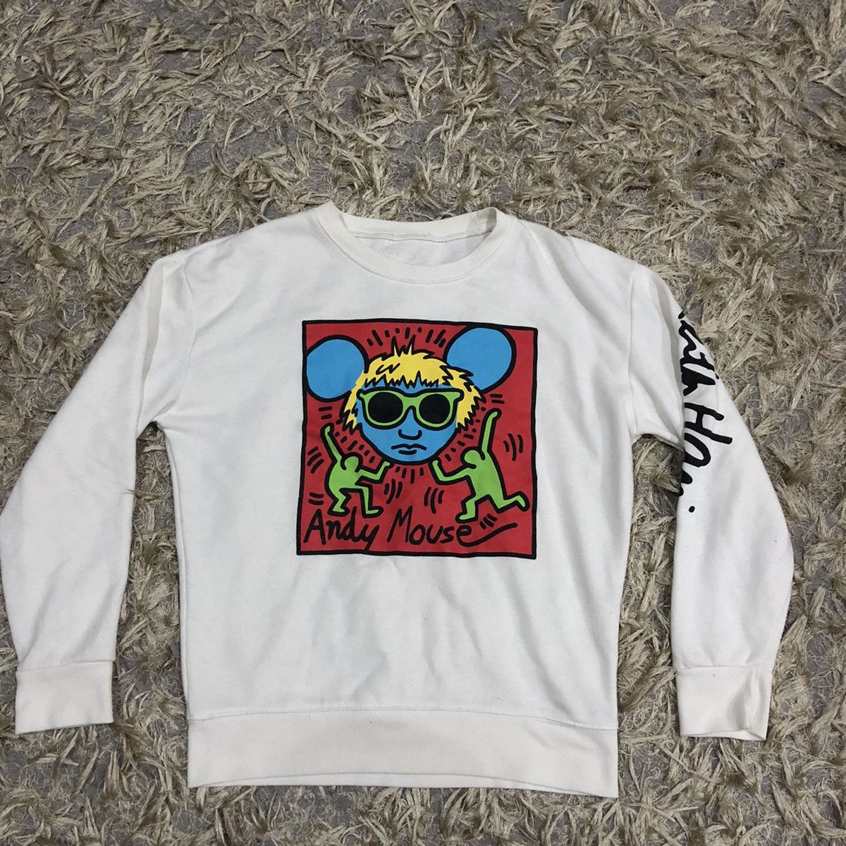 Andy Mouse Keith Haring | Grailed