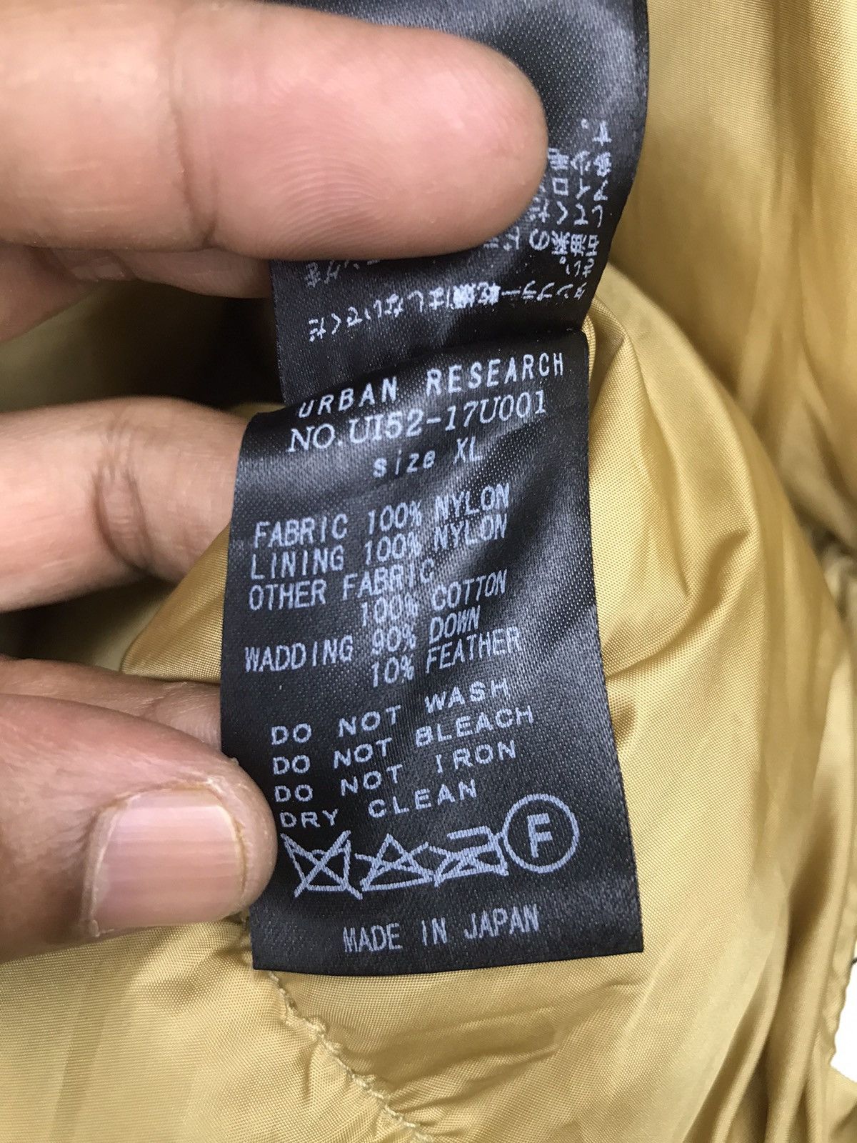 Japanese Brand Identity Idea Puffer Jacket X Japanese Brand Size US XL / EU 56 / 4 - 11 Thumbnail