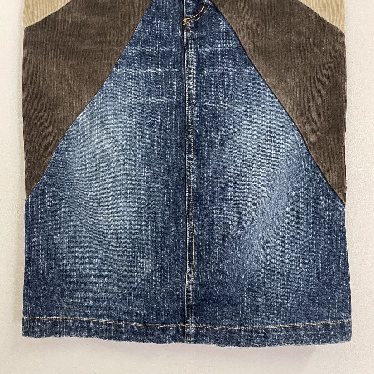 Japanese Brand Karakoto Kojima Kurashiki Okayama Nishihara Orimino Skirt Size 29" - 4 Thumbnail