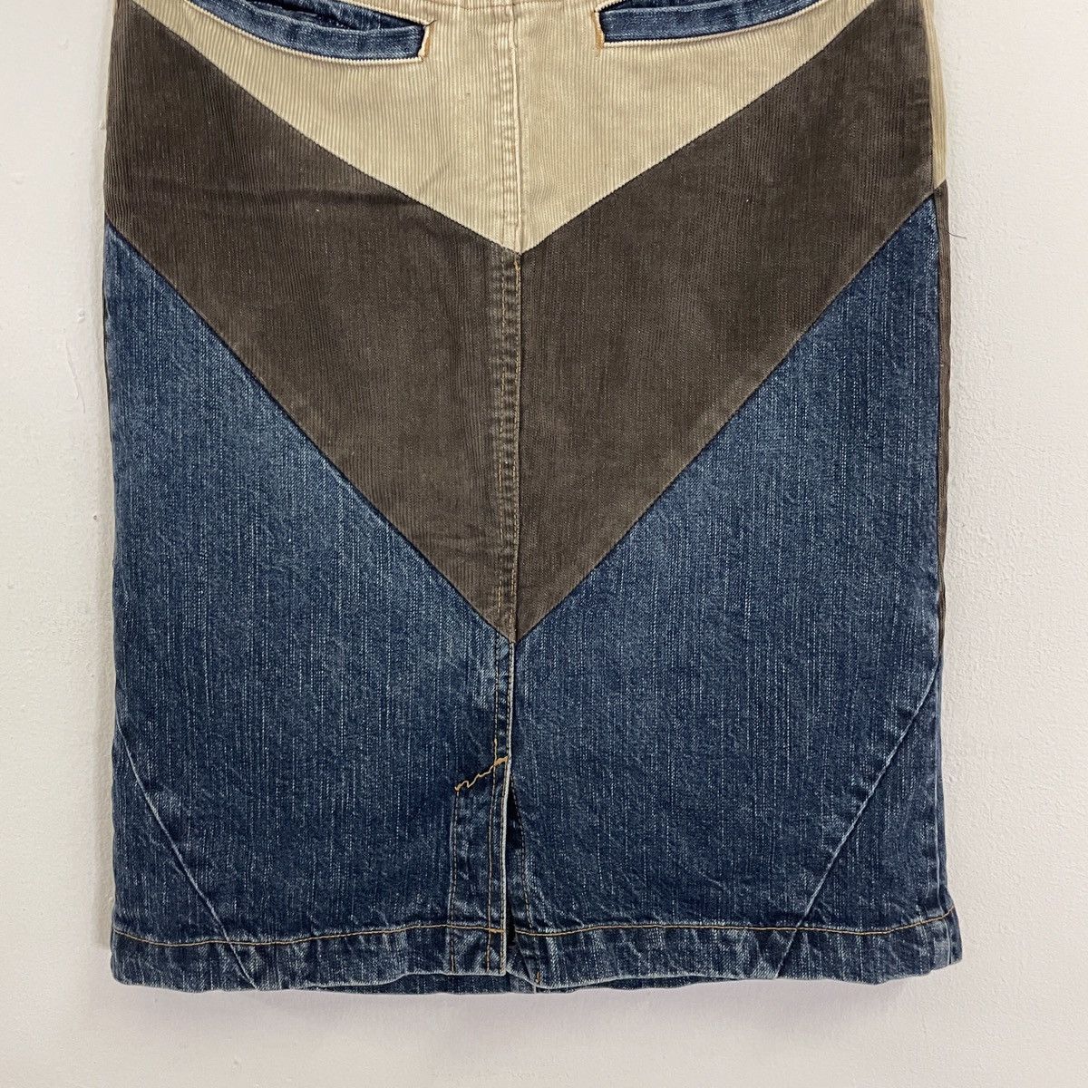 Japanese Brand Karakoto Kojima Kurashiki Okayama Nishihara Orimino Skirt Size 29" - 8 Thumbnail