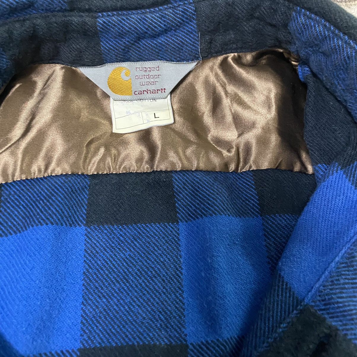 Carhartt Vintage Carhartt Flannel Size US L / EU 52-54 / 3 - 13 Thumbnail