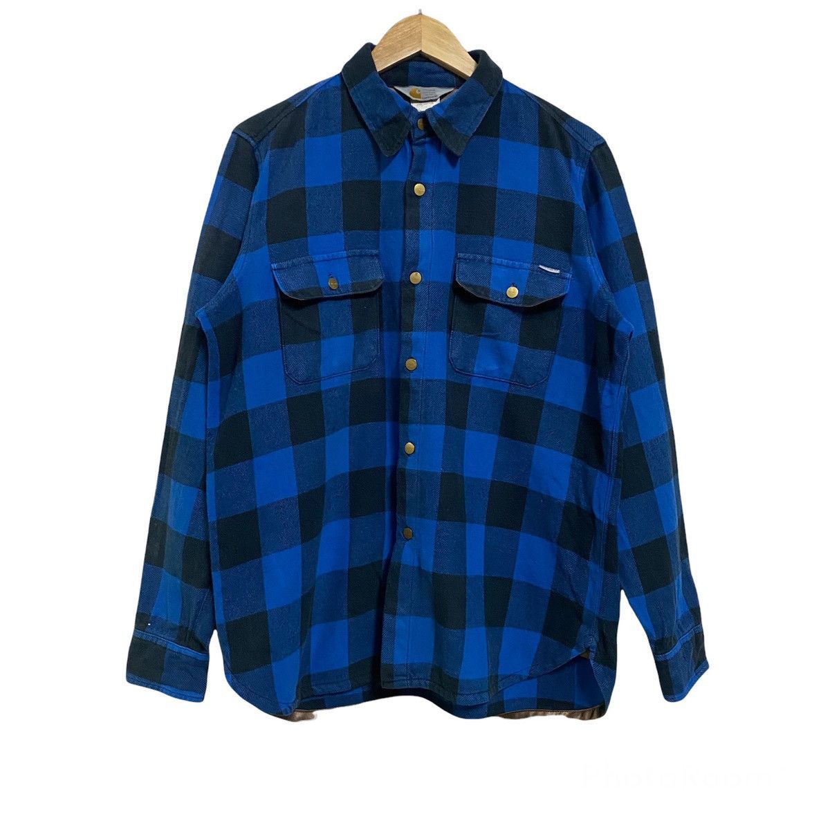 Carhartt Vintage Carhartt Flannel Size US L / EU 52-54 / 3 - 1 Thumbnail