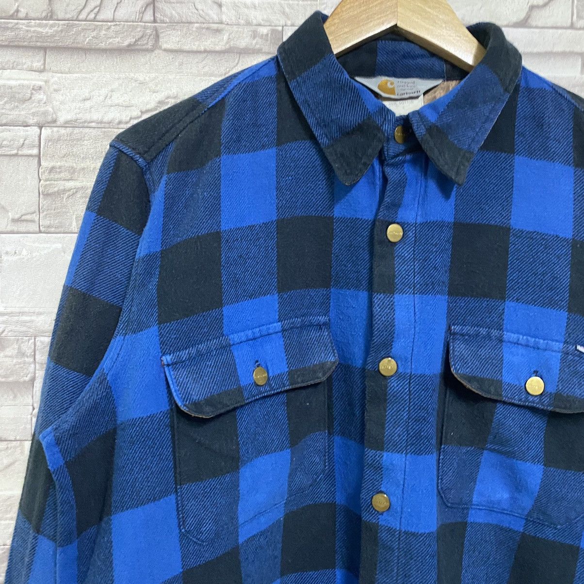 Carhartt Vintage Carhartt Flannel Size US L / EU 52-54 / 3 - 7 Thumbnail
