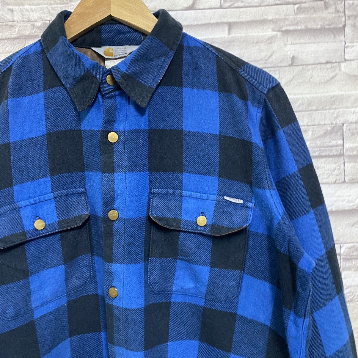 Carhartt Vintage Carhartt Flannel Size US L / EU 52-54 / 3 - 6 Thumbnail