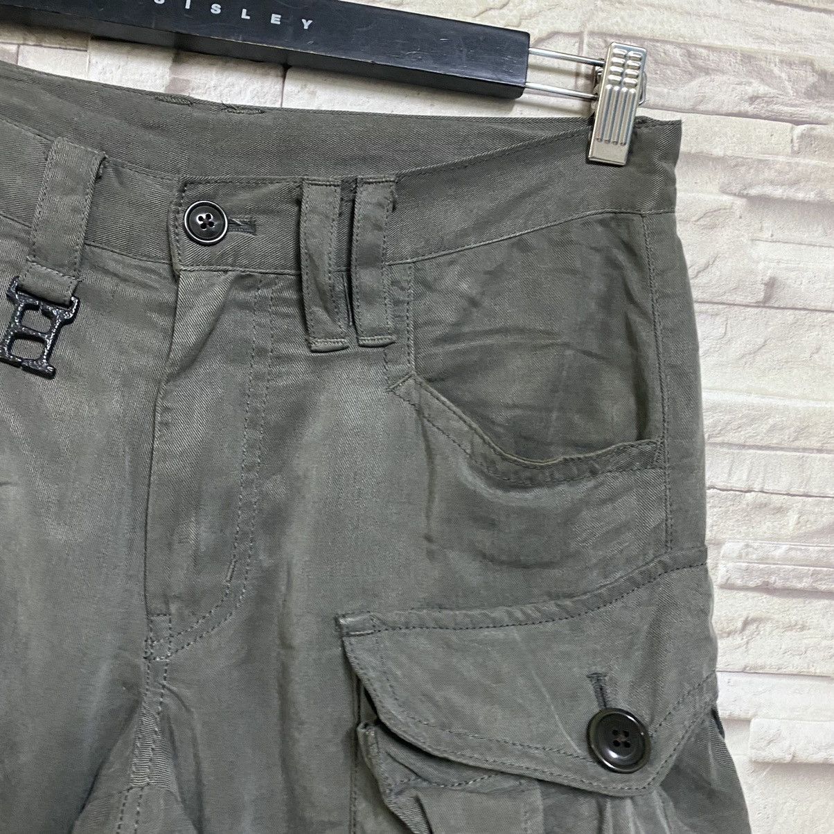Kiminori Morishita Japanese Brand HALB Gaskmask Cargo Bondage Pants Julius Size US 30 / EU 46 - 7 Thumbnail