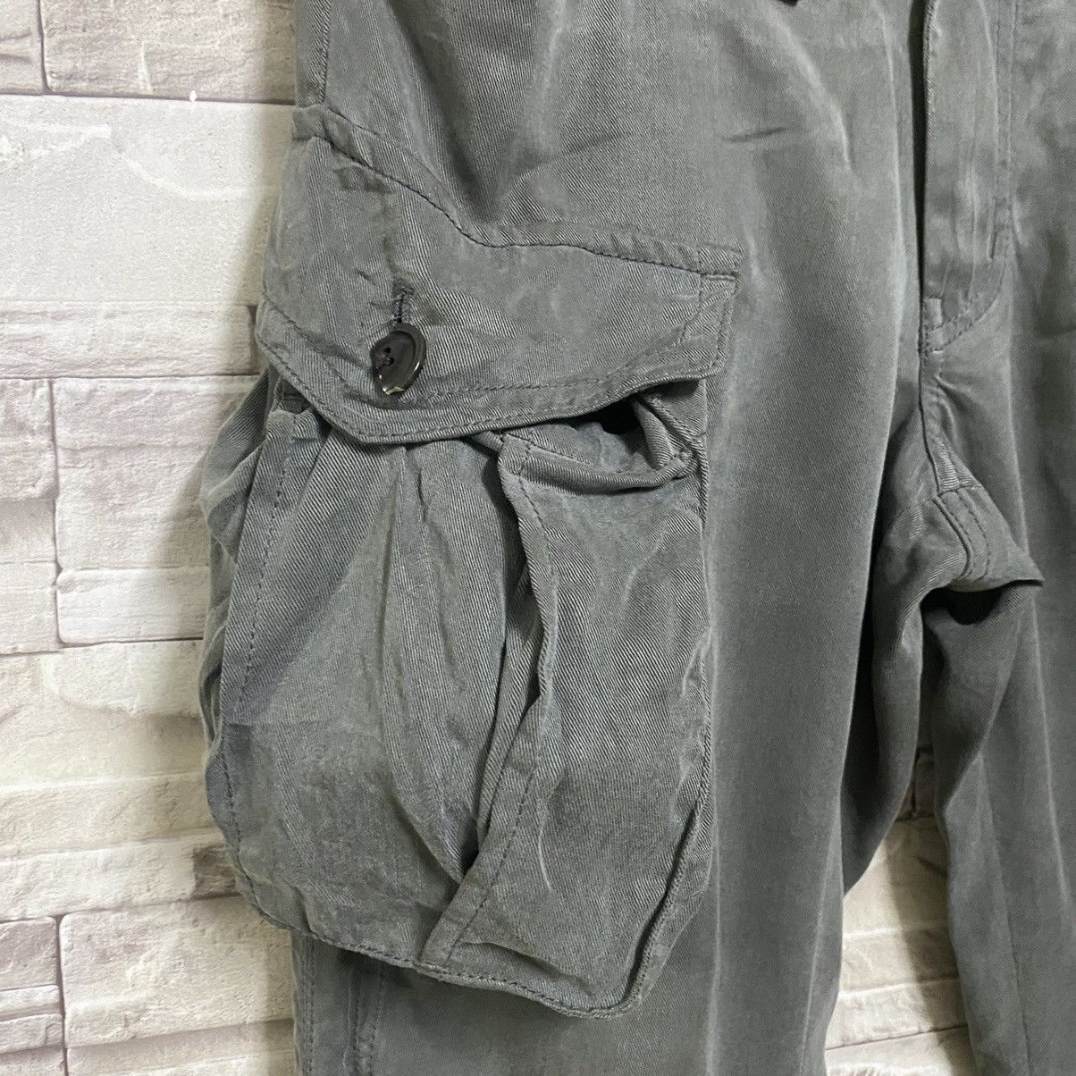 Kiminori Morishita Japanese Brand HALB Gaskmask Cargo Bondage Pants Julius Size US 30 / EU 46 - 8 Thumbnail