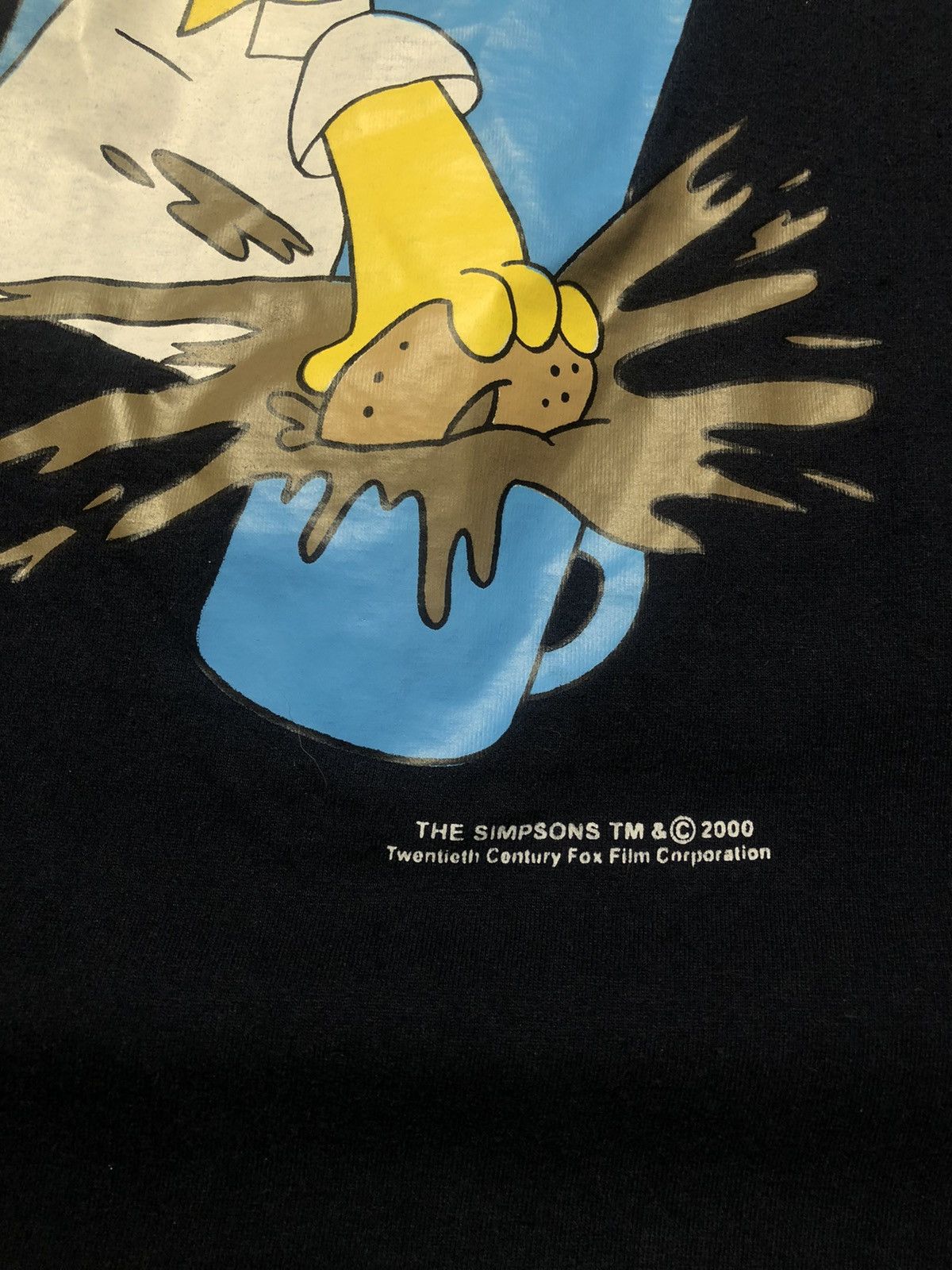 The Simpsons Vintage The Simpson Homer Simpson 2000 Y2K Slam Dunk Size US XL / EU 56 / 4 - 2 Thumbnail